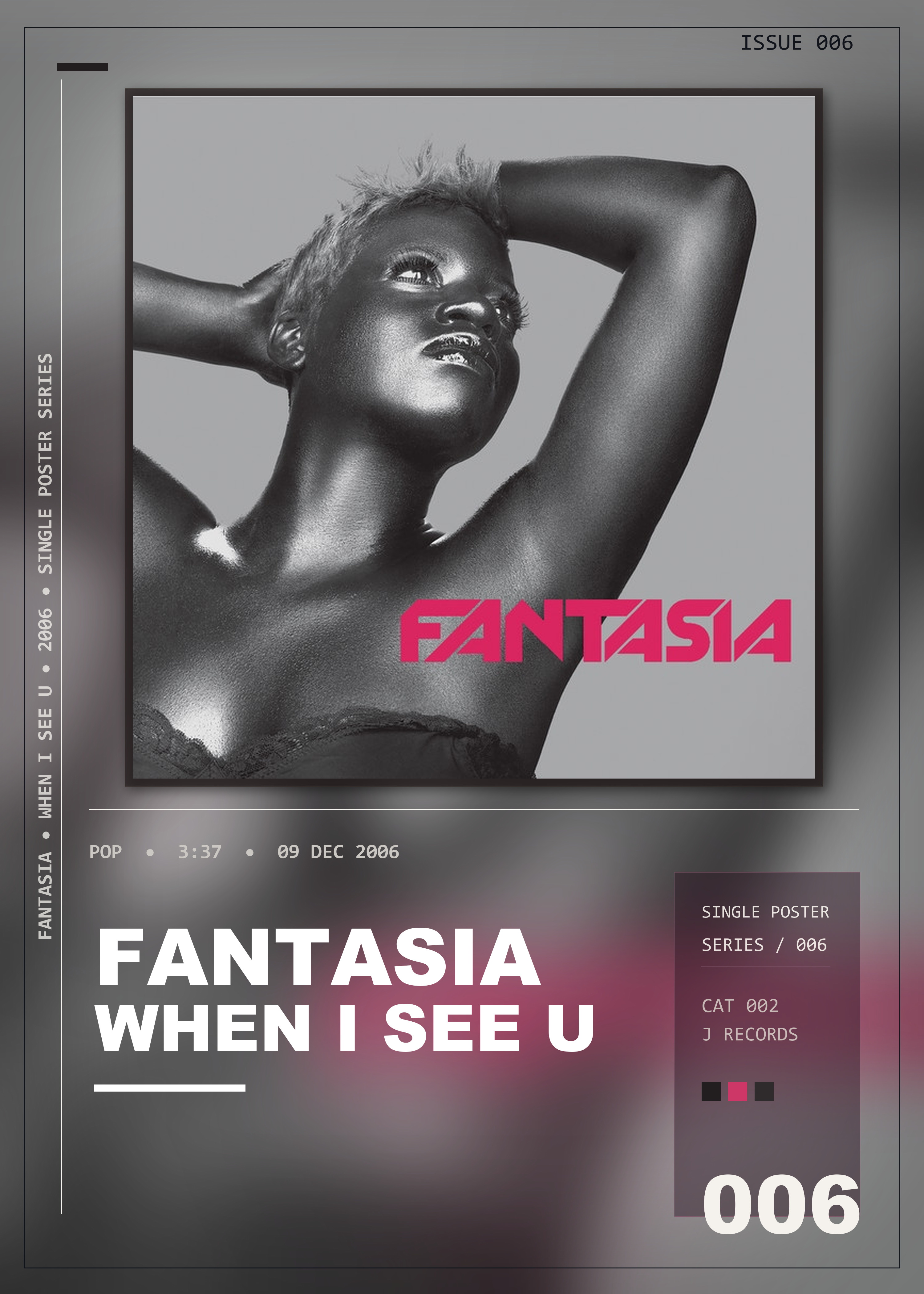Music poster: Fantasia - When I See U