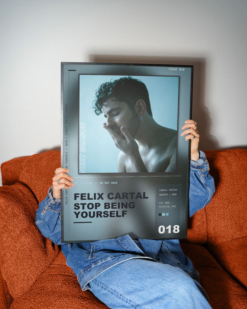 Music poster: Felix Cartal - Stop Being Yourself