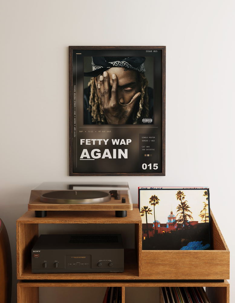 Music poster: Fetty Wap - Again