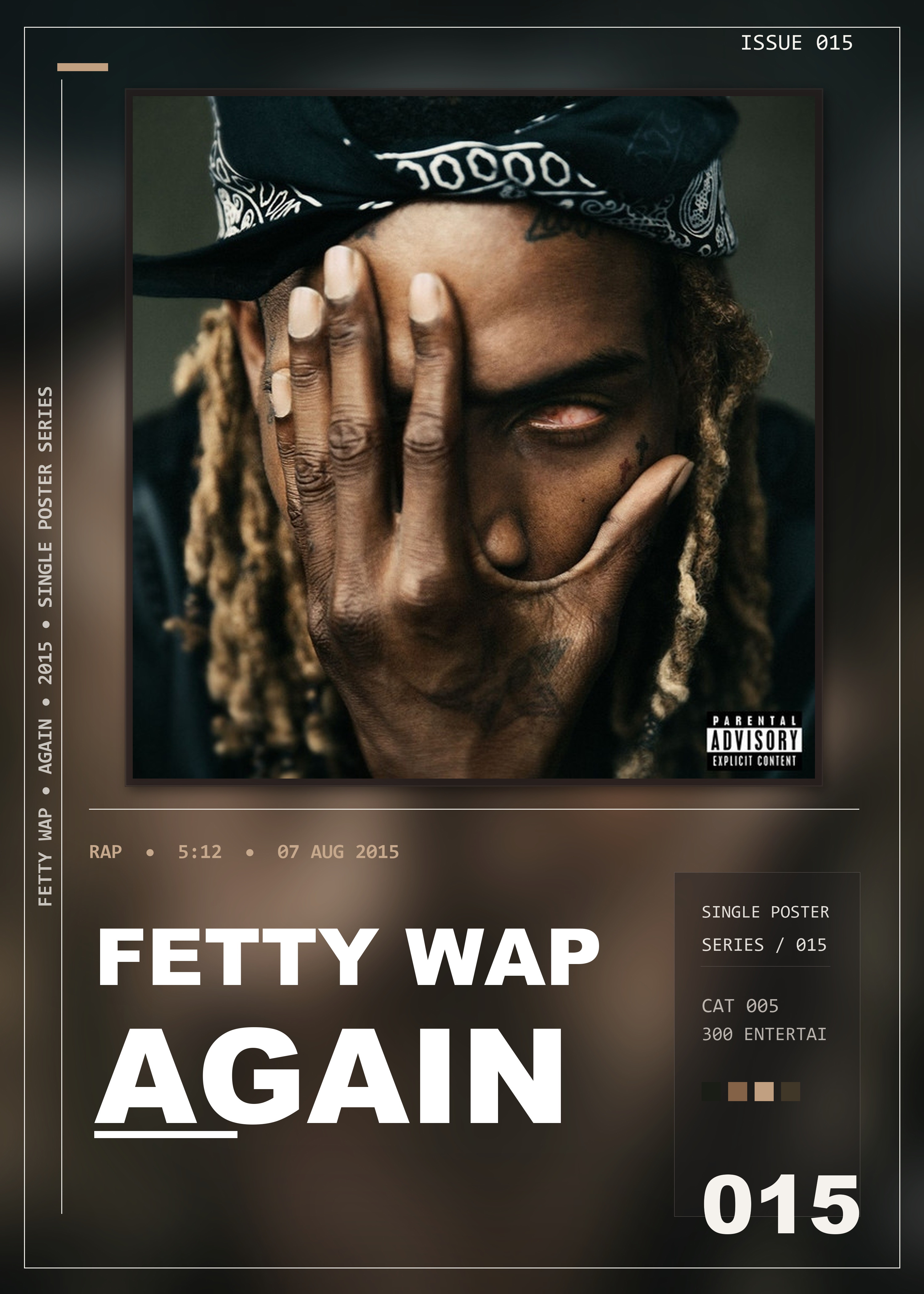 Music poster: Fetty Wap - Again