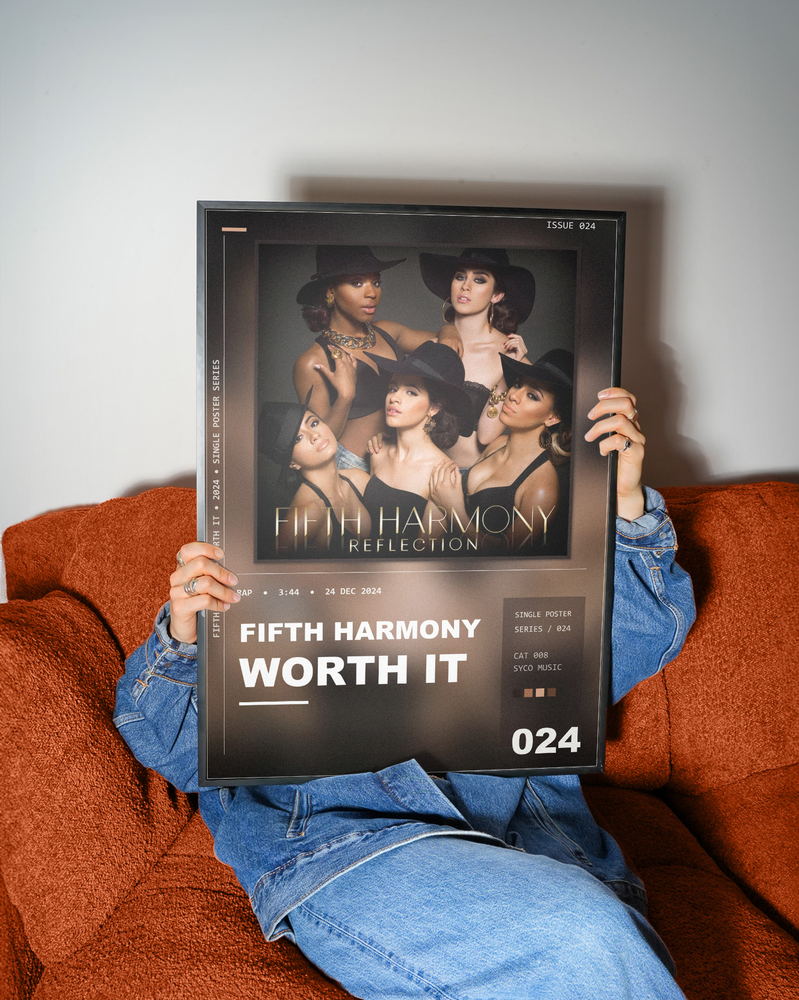 Music poster: Fifth Harmony - Worth It