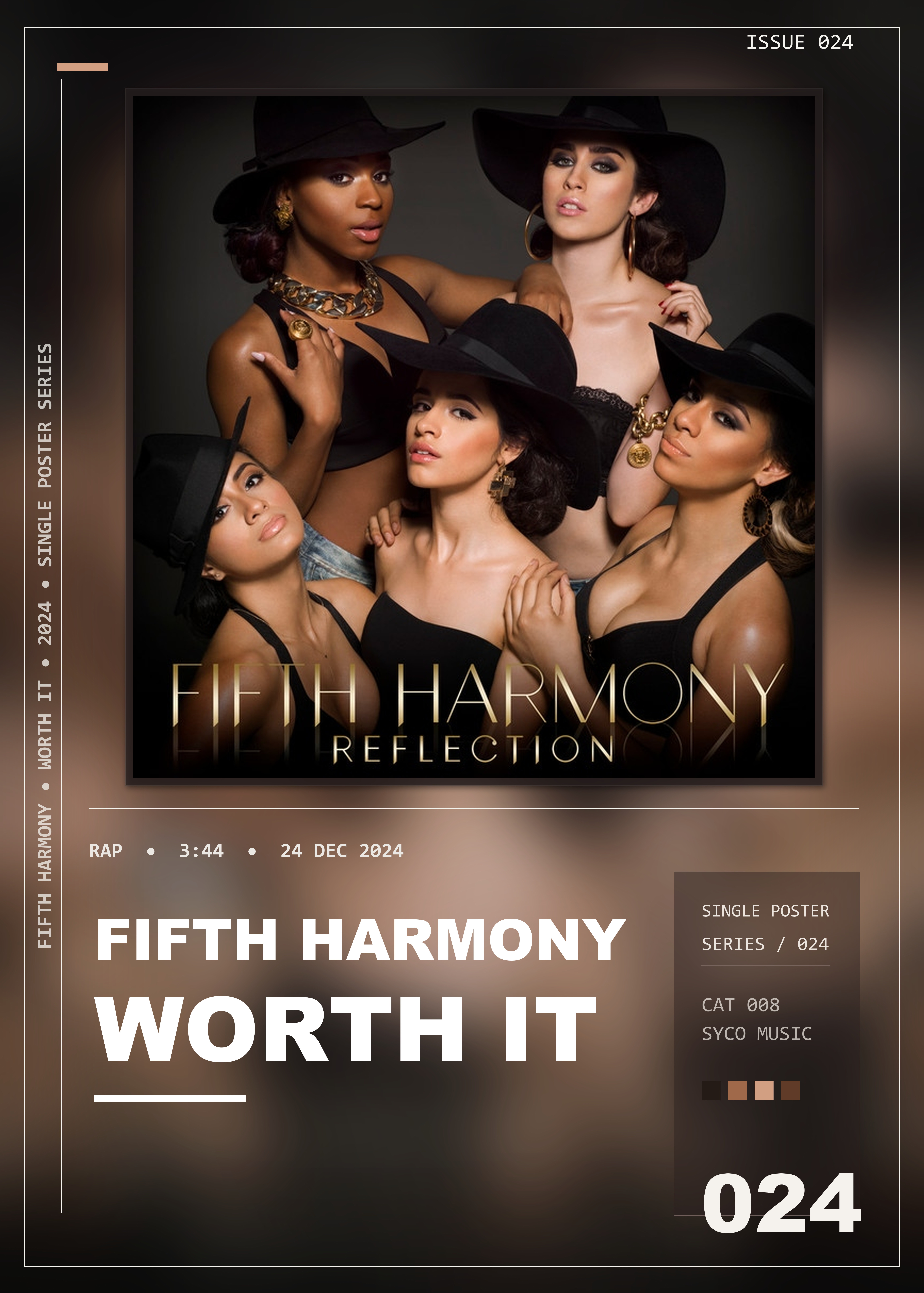 Music poster: Fifth Harmony - Worth It
