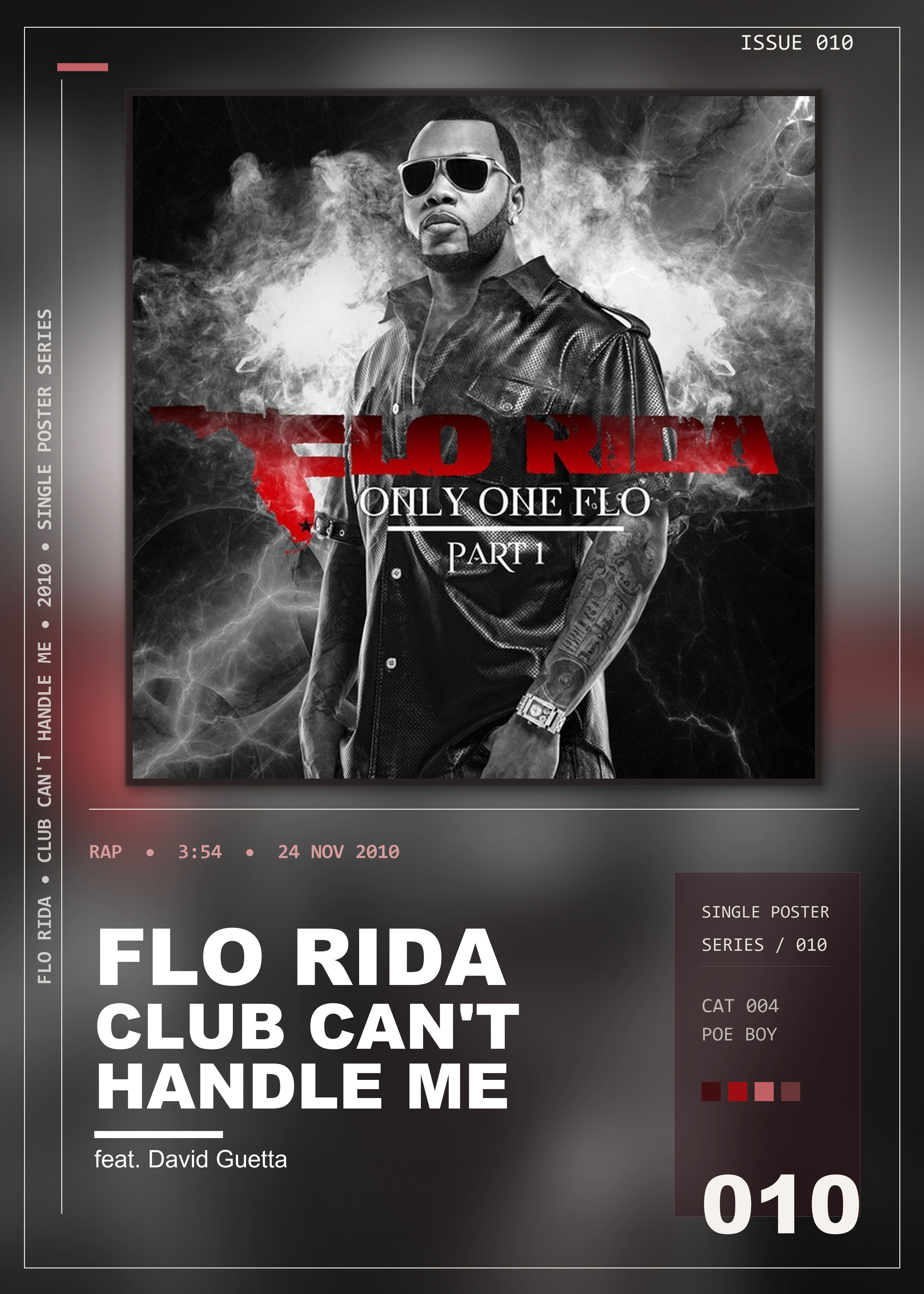 Music poster: Flo Rida - Club Cant Handle Me feat David Guetta