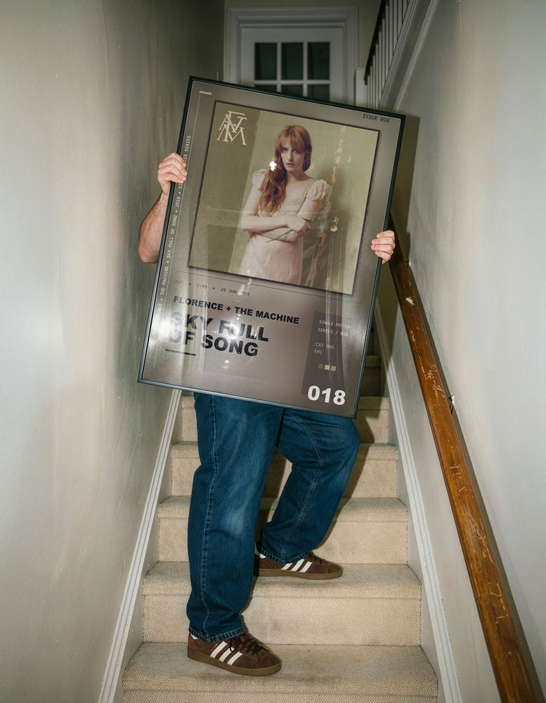 Music poster: Florence The Machine - Sky Full Of Song