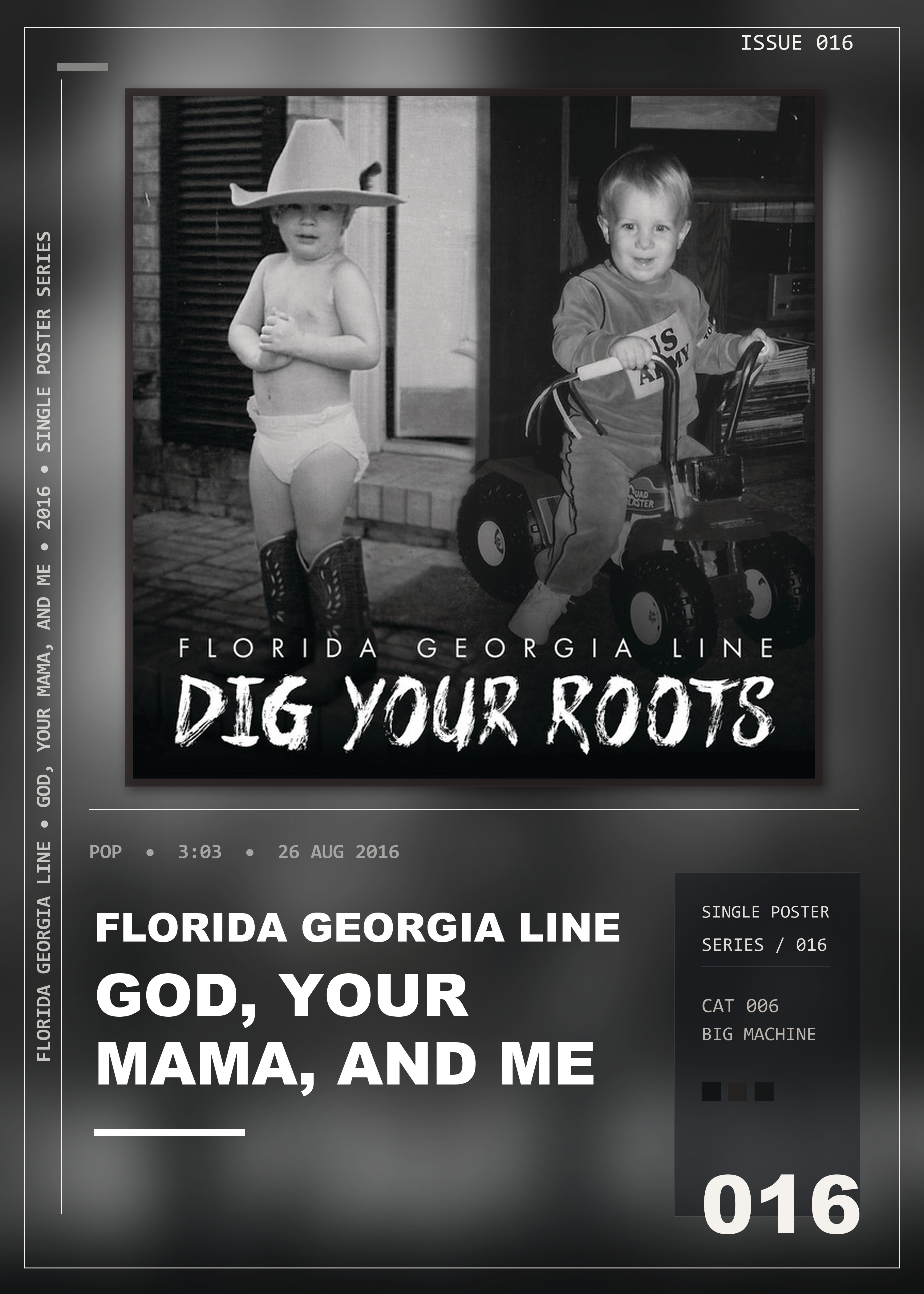 Music poster: Florida Georgia Line - God Your Mama And Me