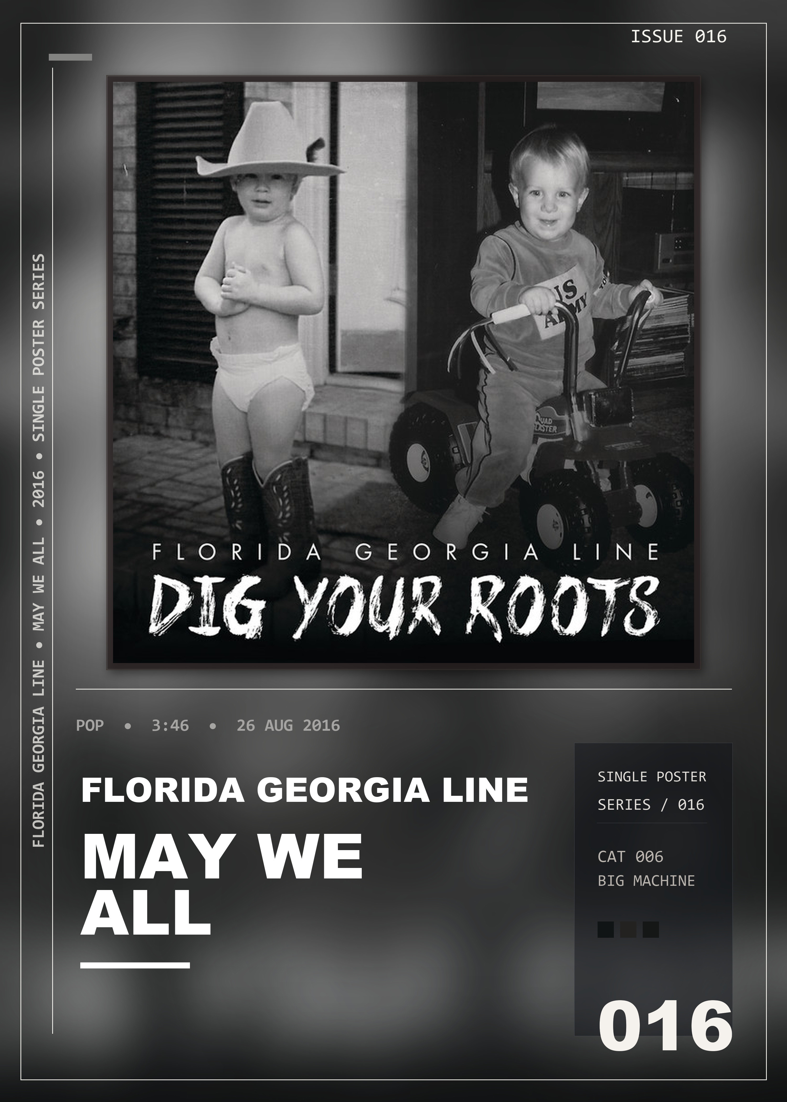 Music poster: Florida Georgia Line - May We All
