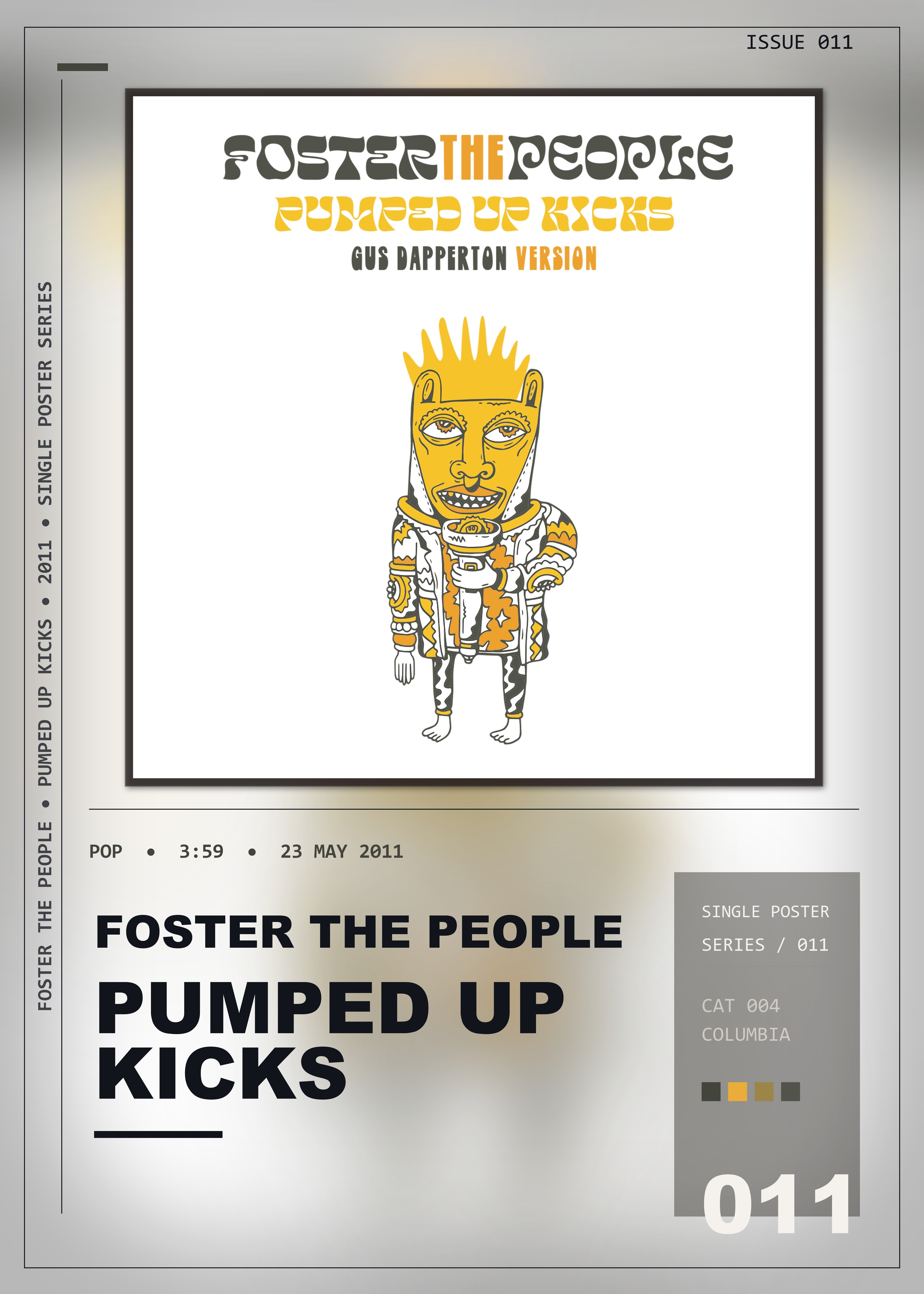 Music poster: Foster The People - Pumped Up Kicks