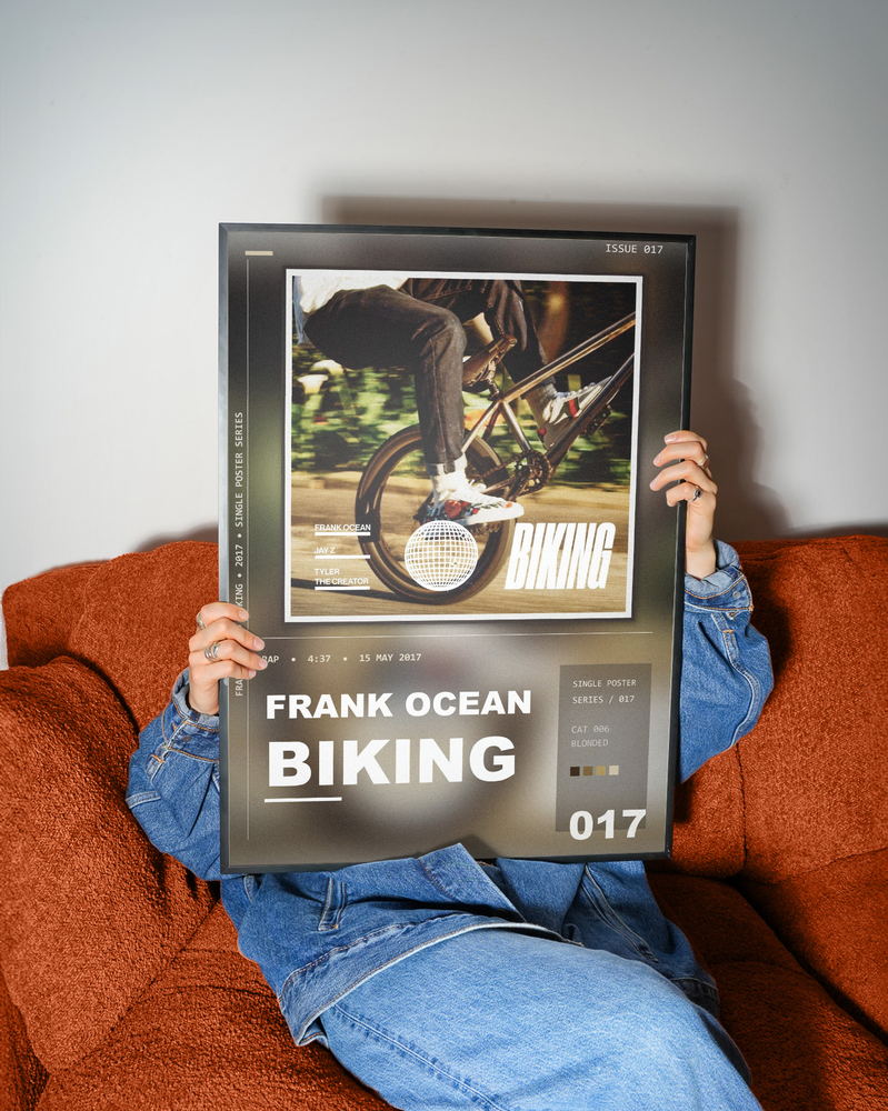 Music poster: Frank Ocean - Biking