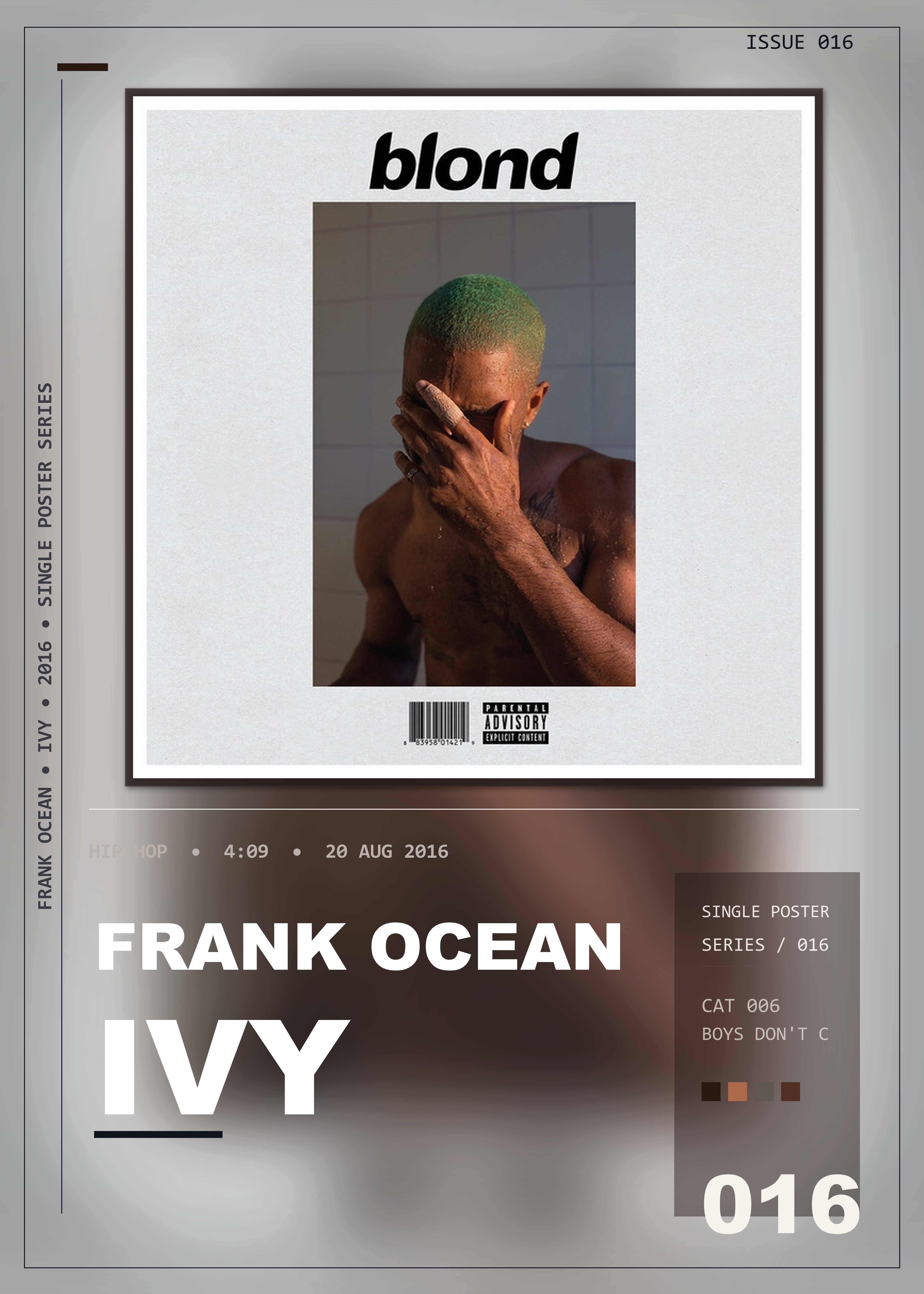 Music poster: Frank Ocean - Ivy