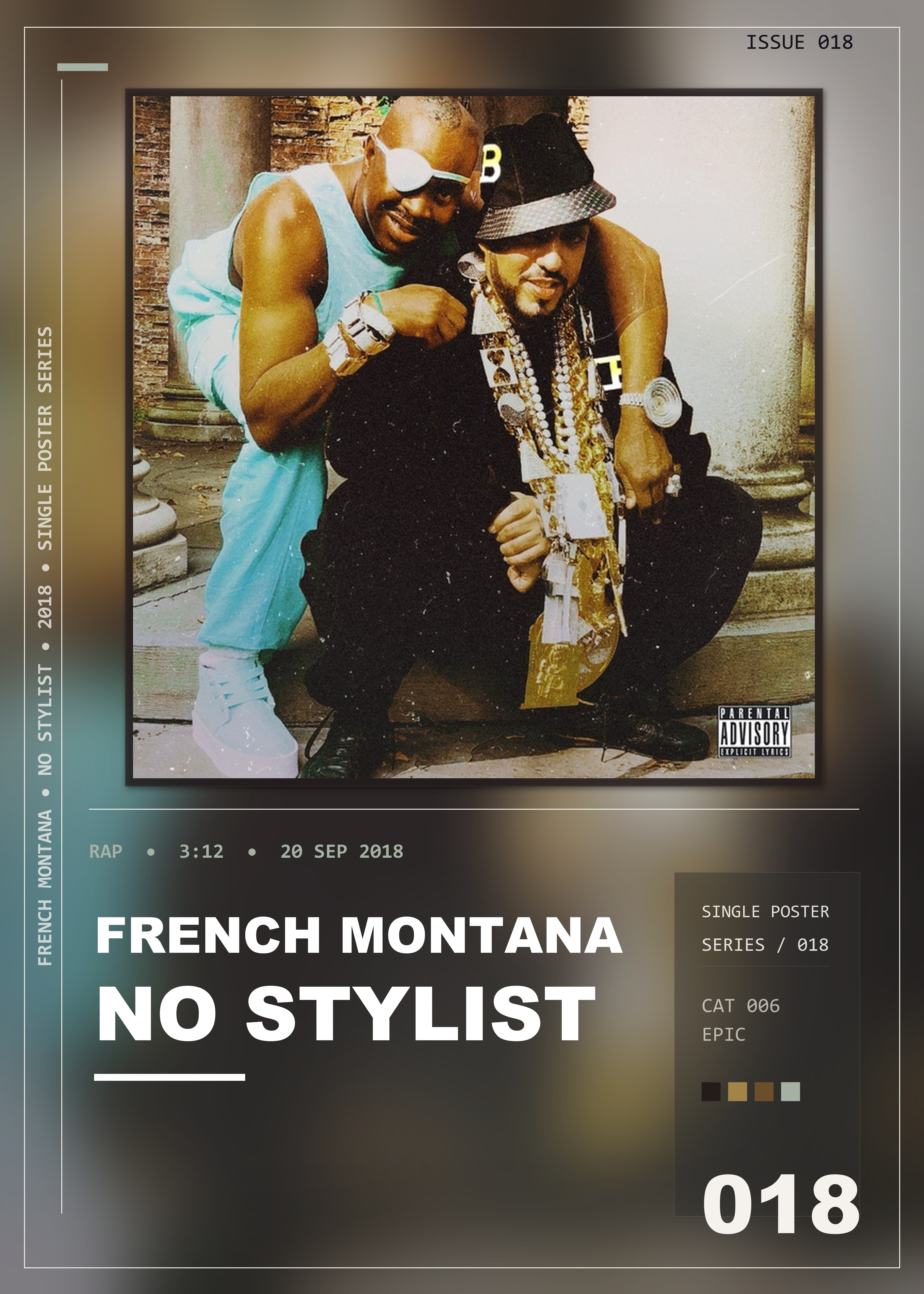 Music poster: French Montana - No Stylist