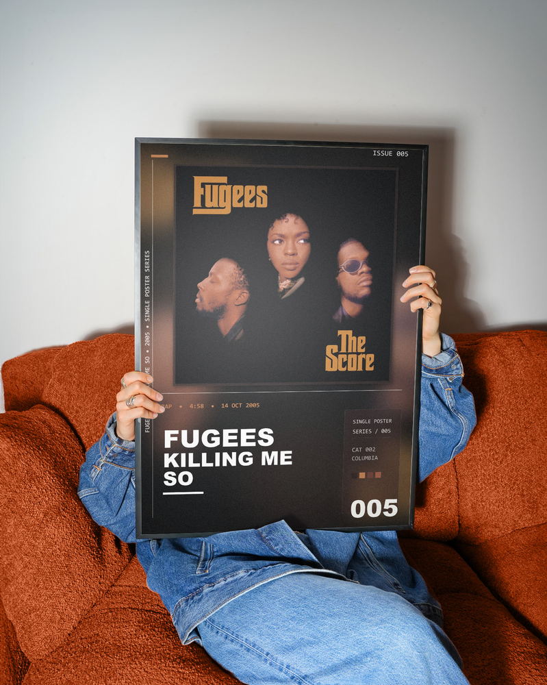 Music poster: Fugees - Killing Me Softly With His Song