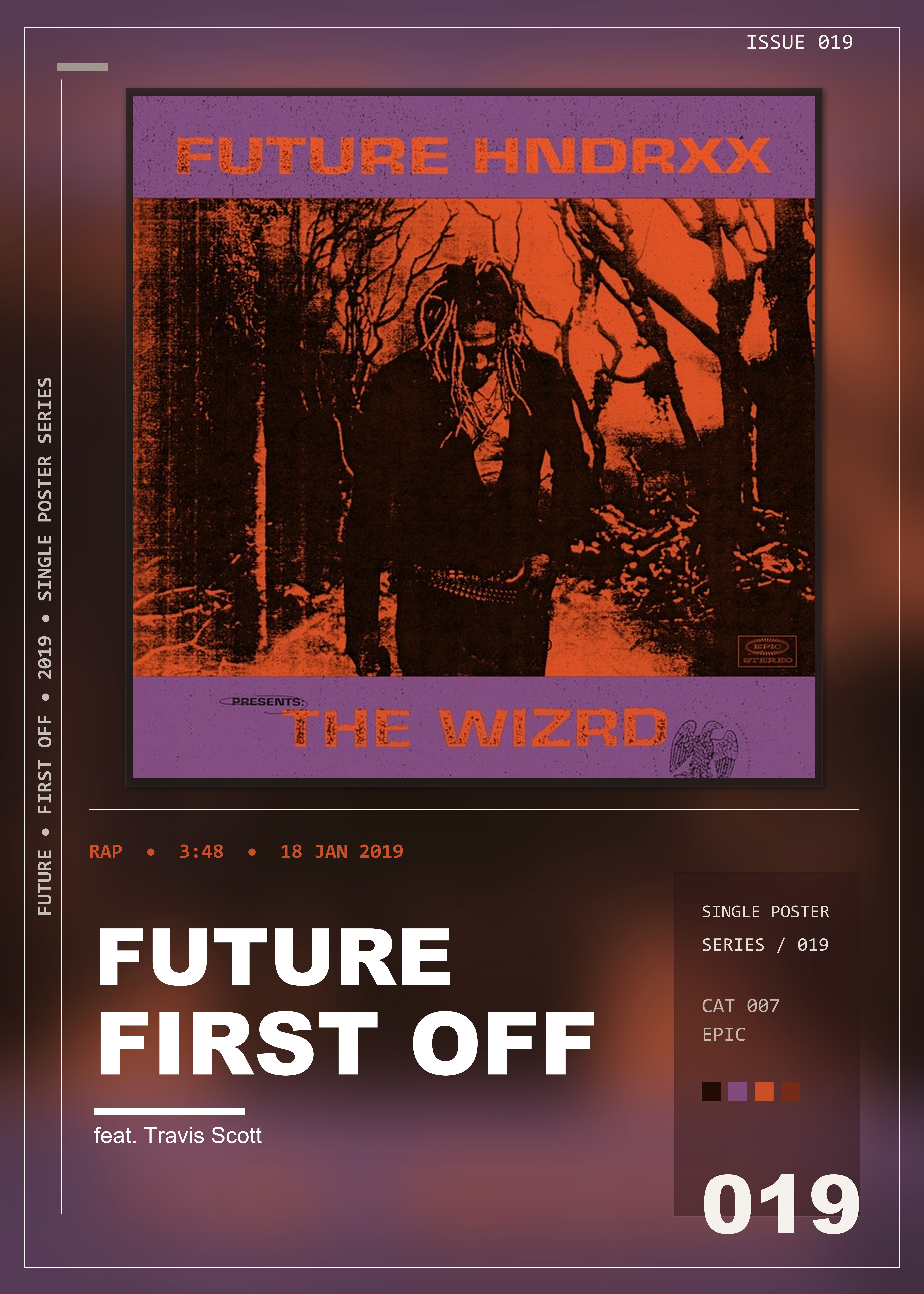Music poster: Future - First Off feat Travis Scott