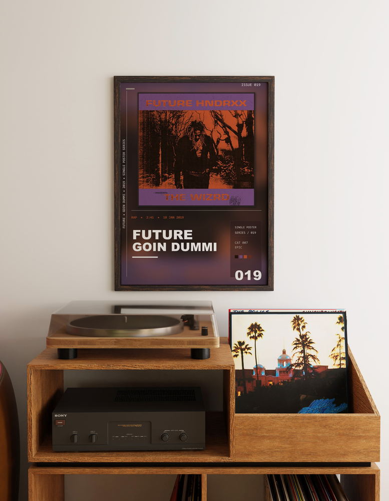 Music poster: Future - Goin Dummi