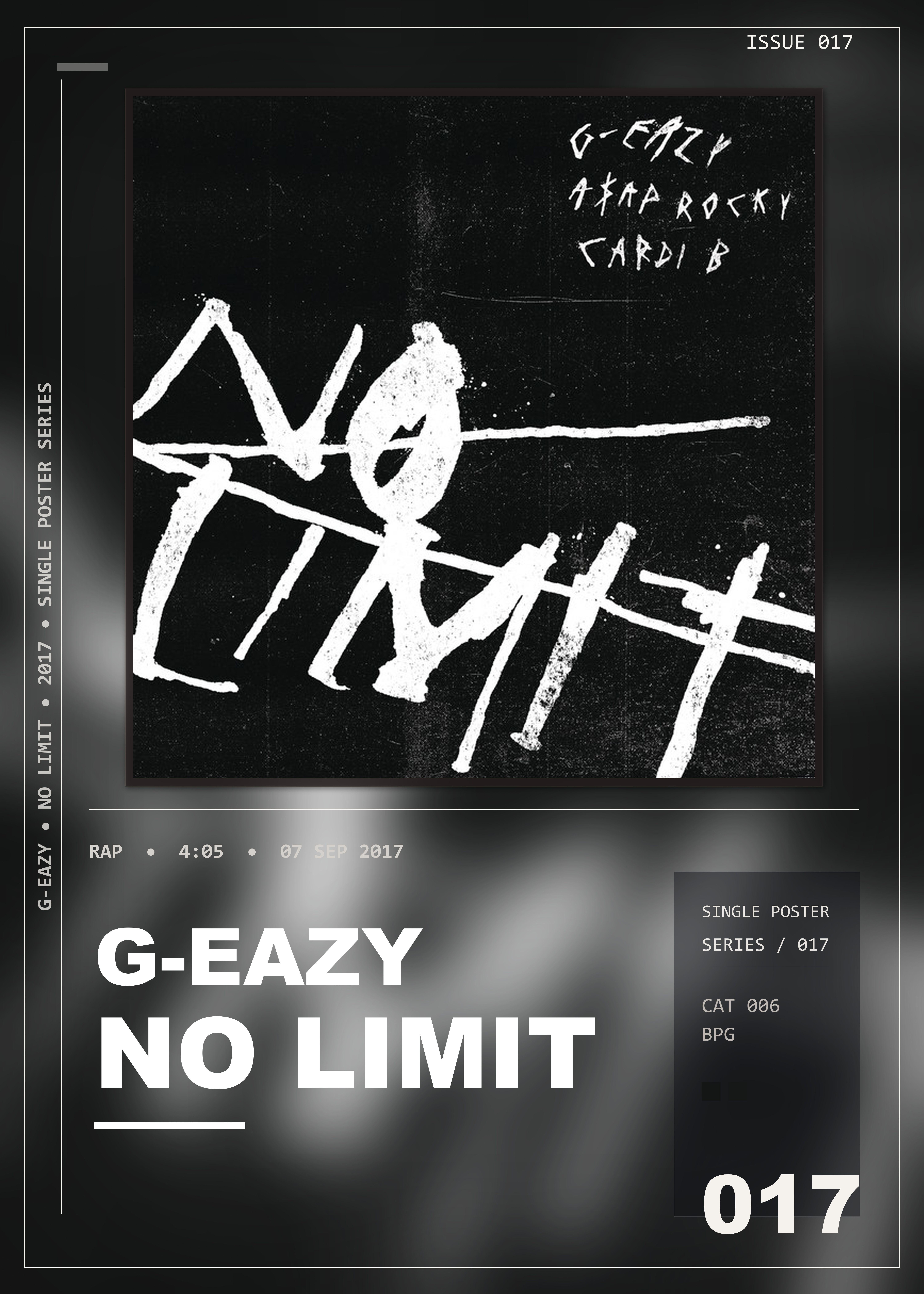Music poster: G-Eazy - No Limit