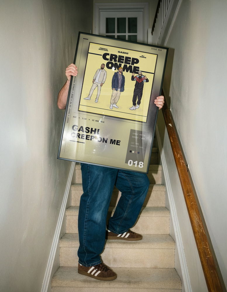 Music poster: GASHI - Creep On Me