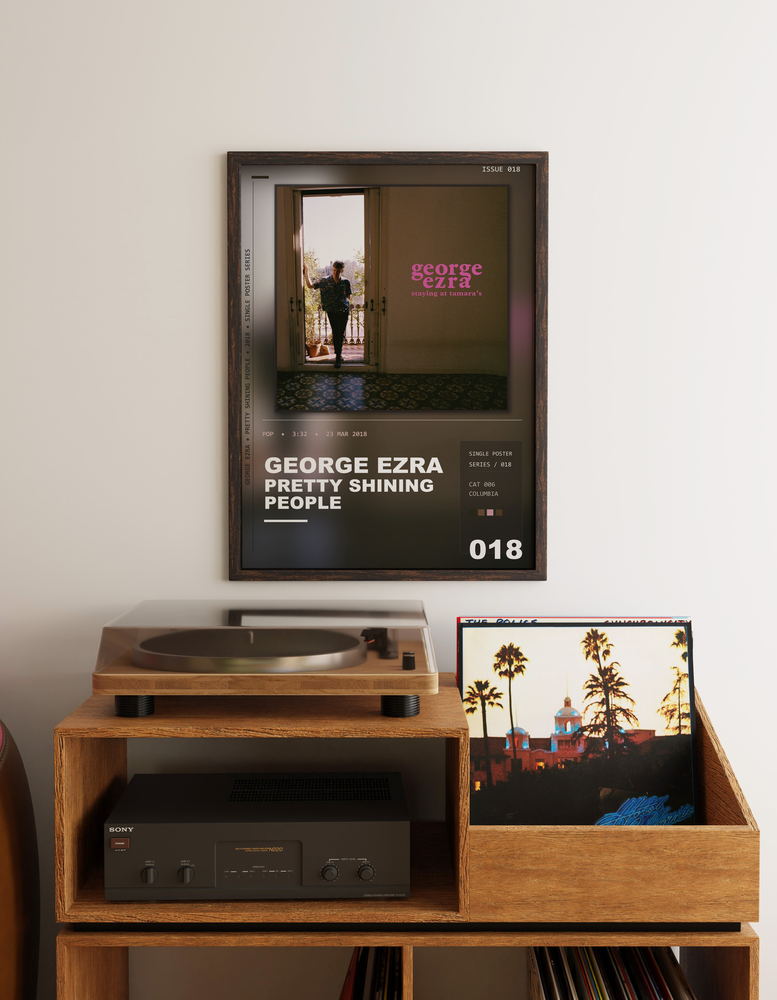 Music poster: George Ezra - Pretty Shining People