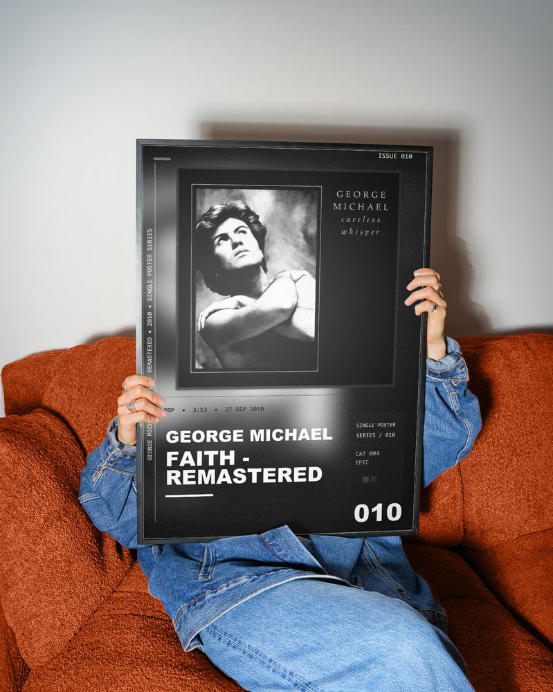 Music poster: George Michael - Faith - Remastered