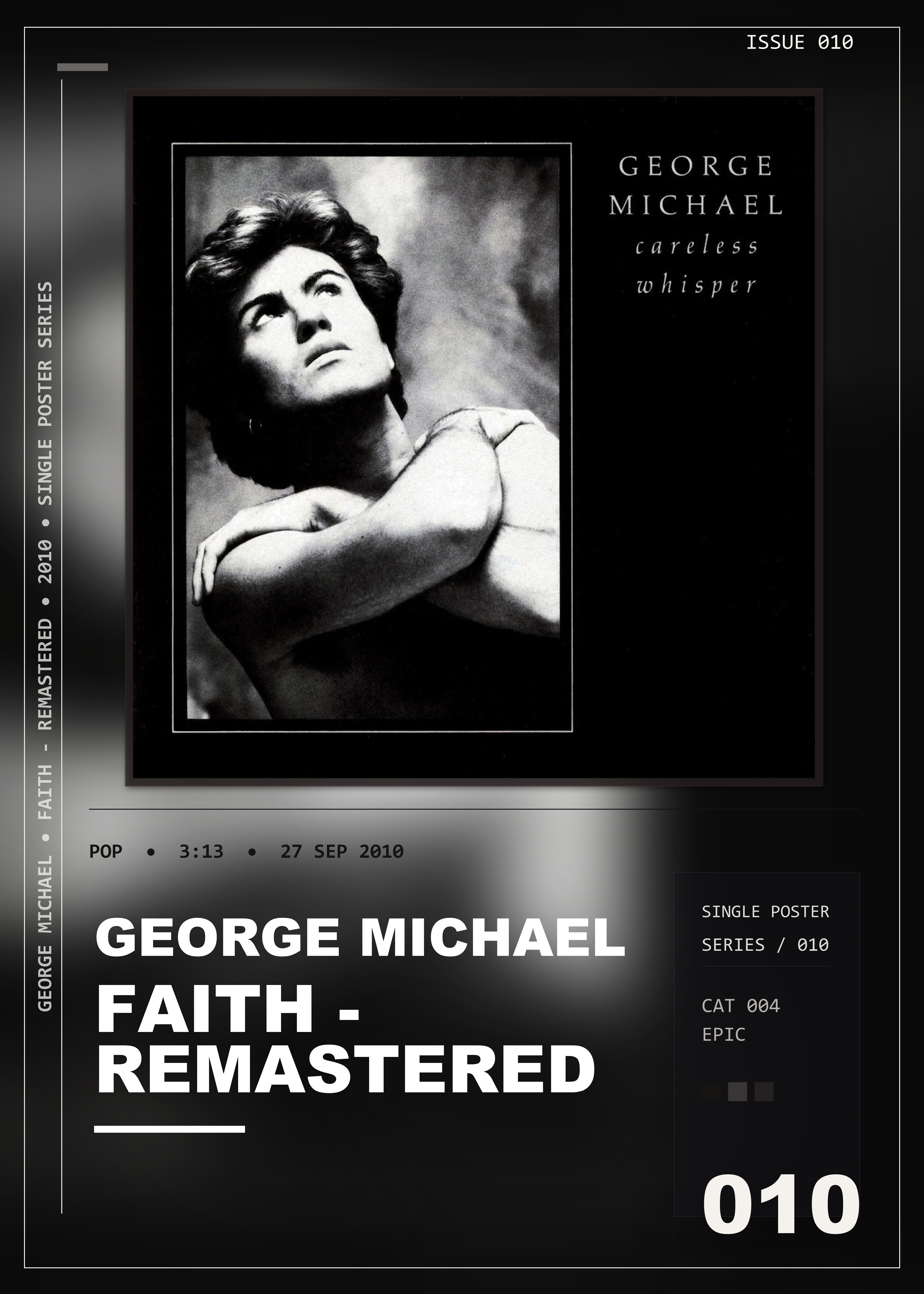 Music poster: George Michael - Faith - Remastered