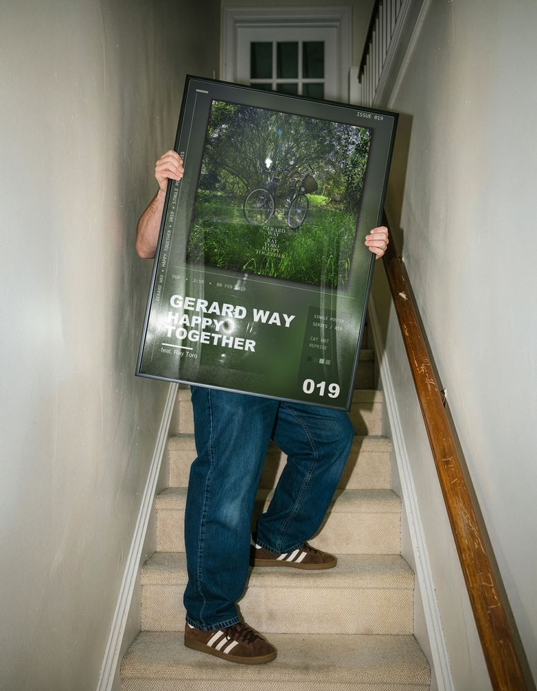 Music poster: Gerard Way - Happy Together feat Ray Toro
