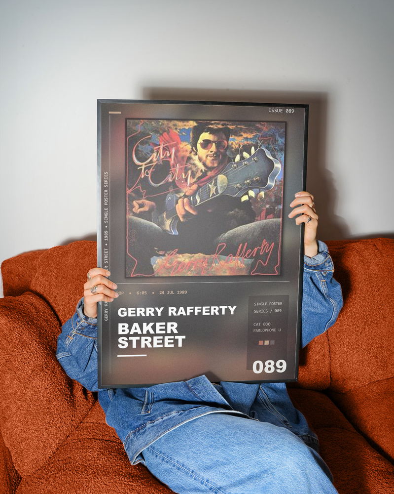 Music poster: Gerry Rafferty - Baker Street