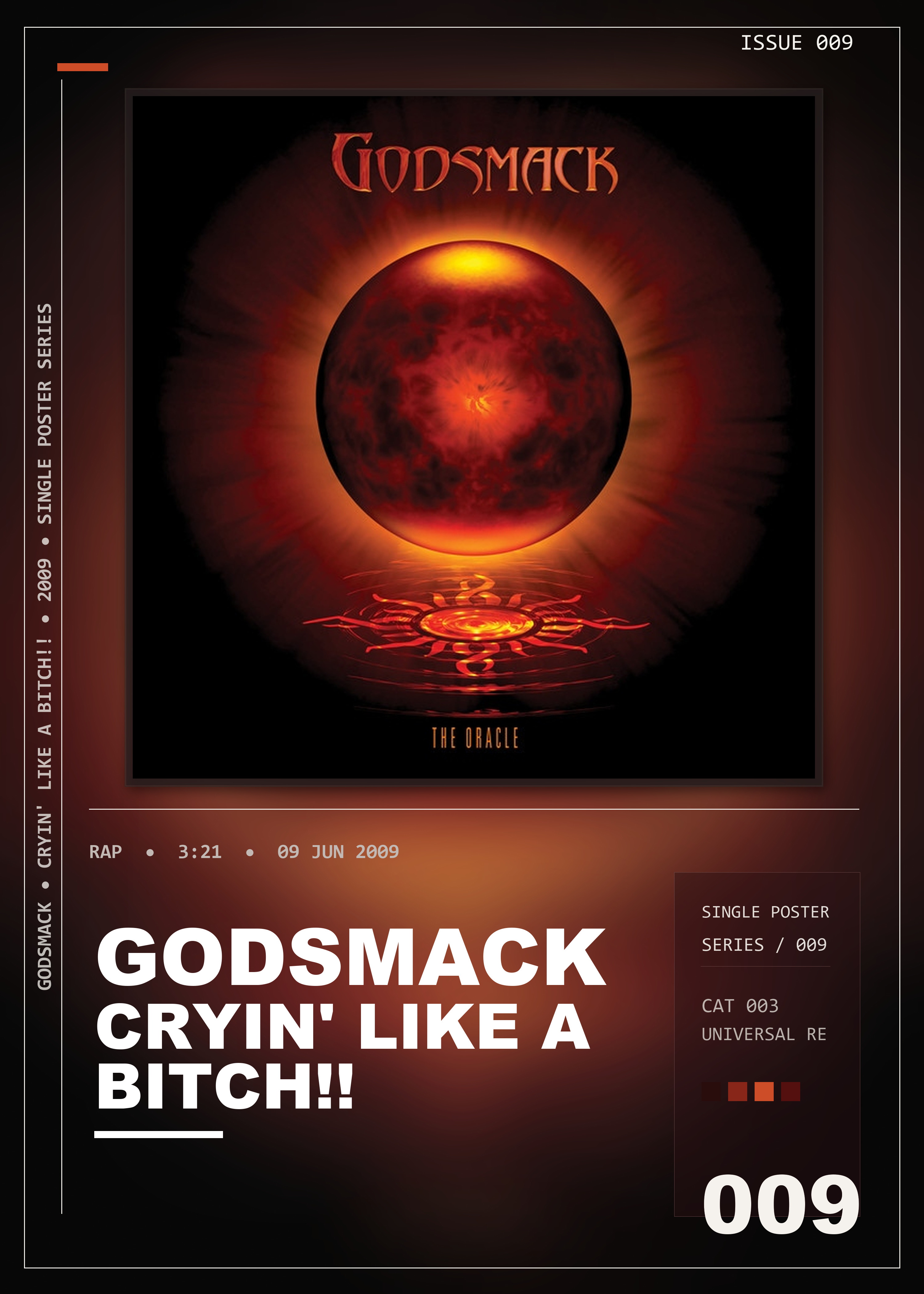 Music poster: Godsmack - Cryin Like A Bitch