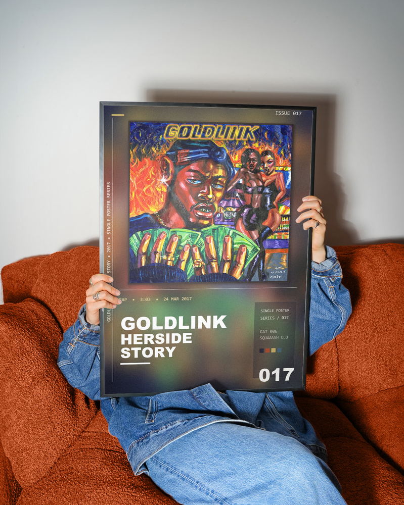 Music poster: GoldLink - Herside Story
