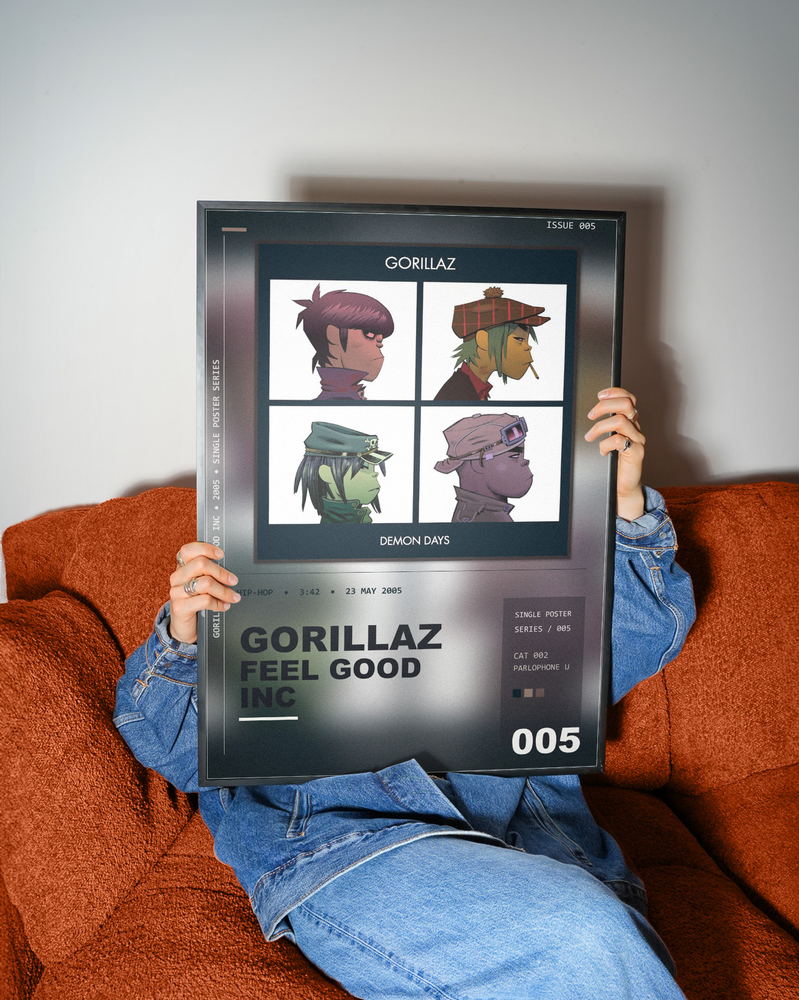 Music poster: Gorillaz - Feel Good Inc