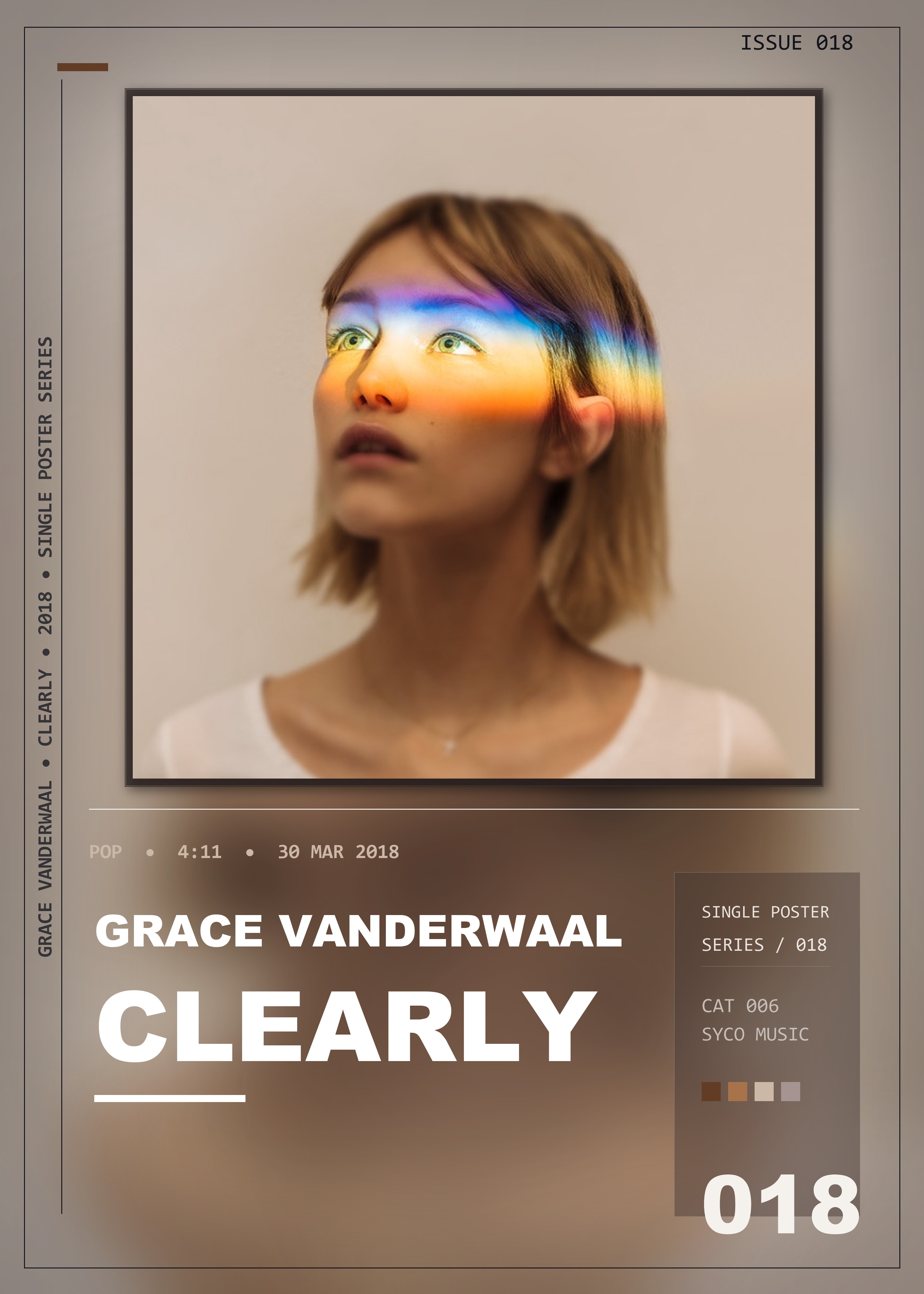 Music poster: Grace VanderWaal - Clearly