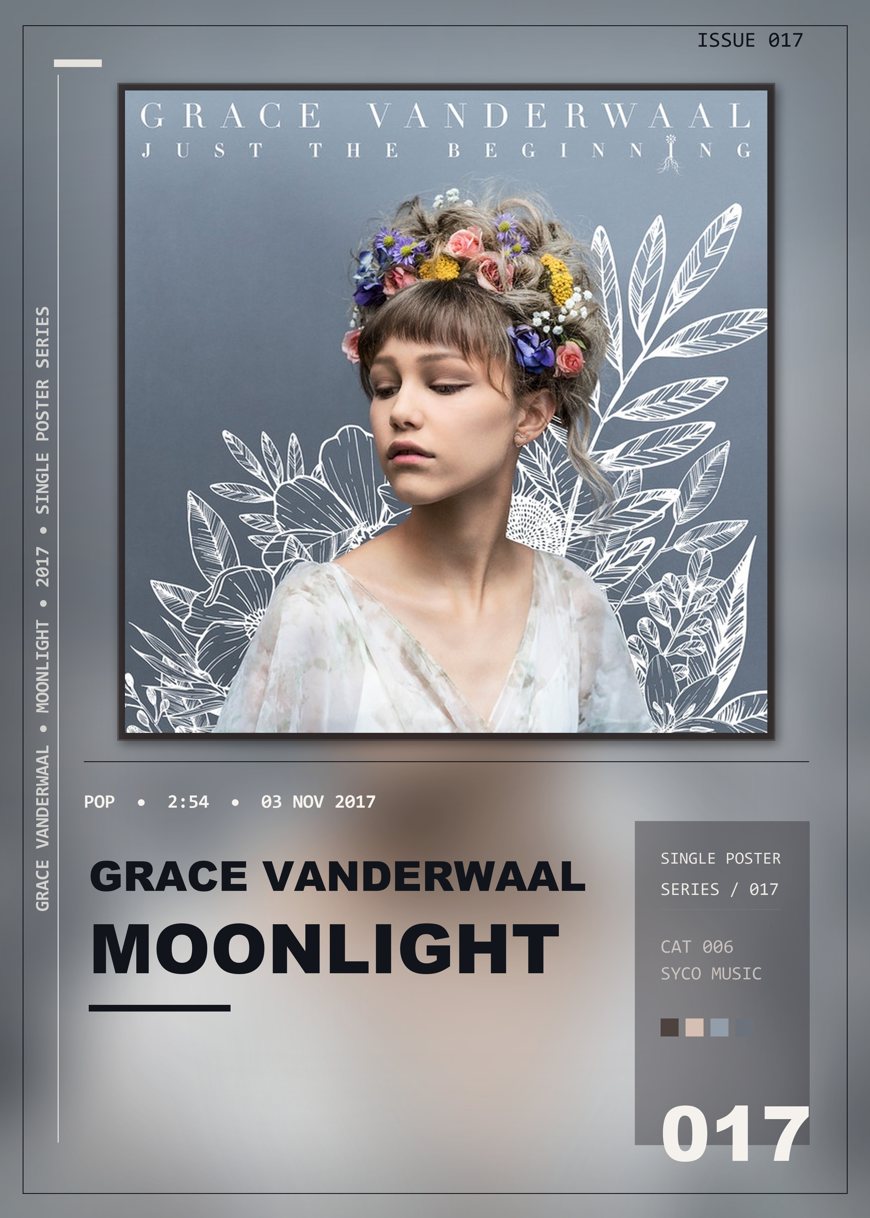Music poster: Grace VanderWaal - Moonlight