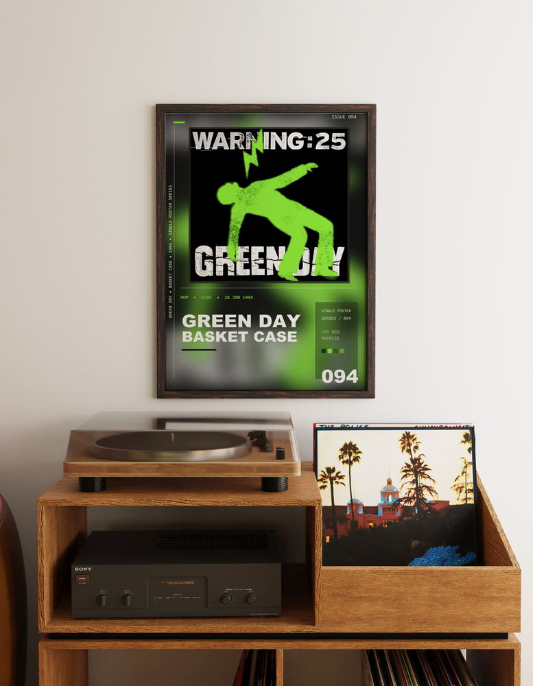 Music poster: Green Day - Basket Case