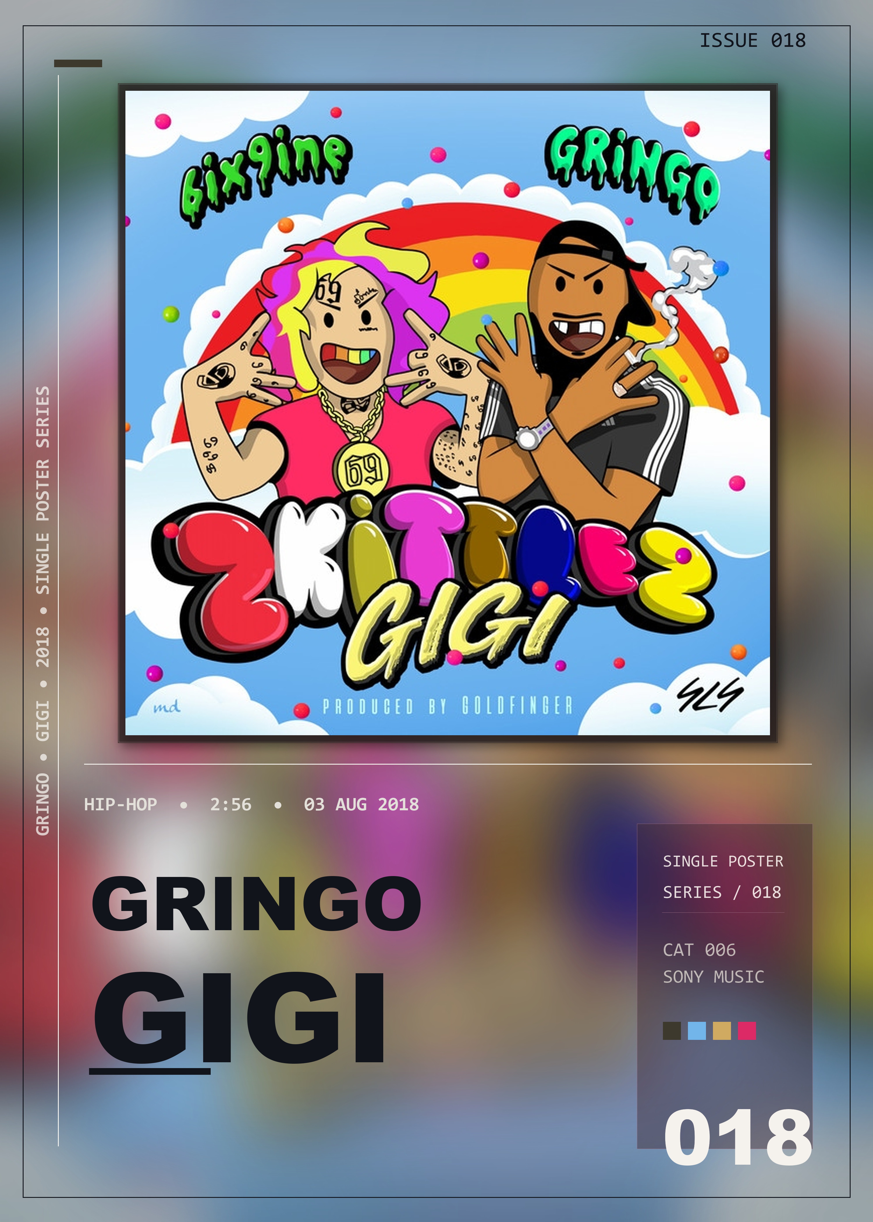 Music poster: Gringo - GIGI ZKITTLEZ