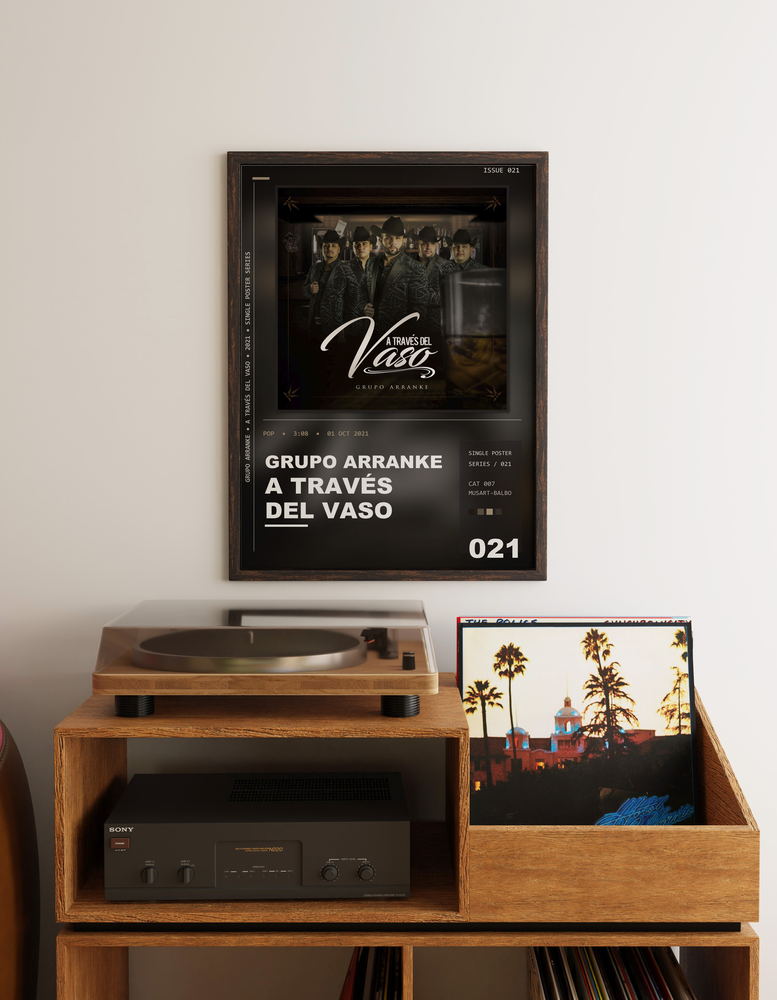 Music poster: Grupo Arranke - A Través Del Vaso
