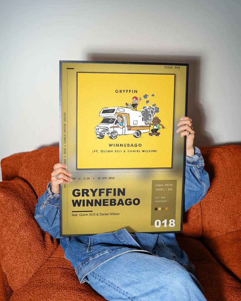 Music poster: Gryffin - Winnebago feat Quinn XCII Daniel Wilson