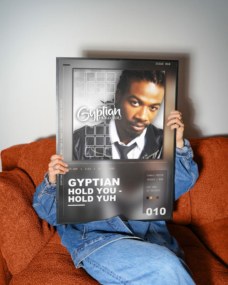 Music poster: Gyptian - Hold You - Hold Yuh