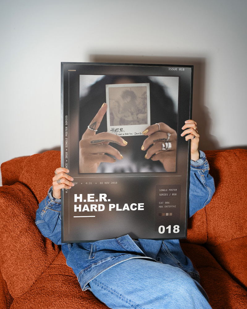 Music poster: HER - Hard Place