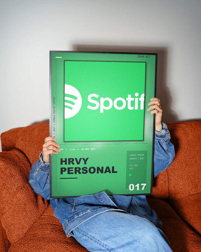 Music poster: HRVY - Personal