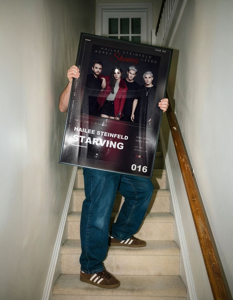 Music poster: Hailee Steinfeld - Starving