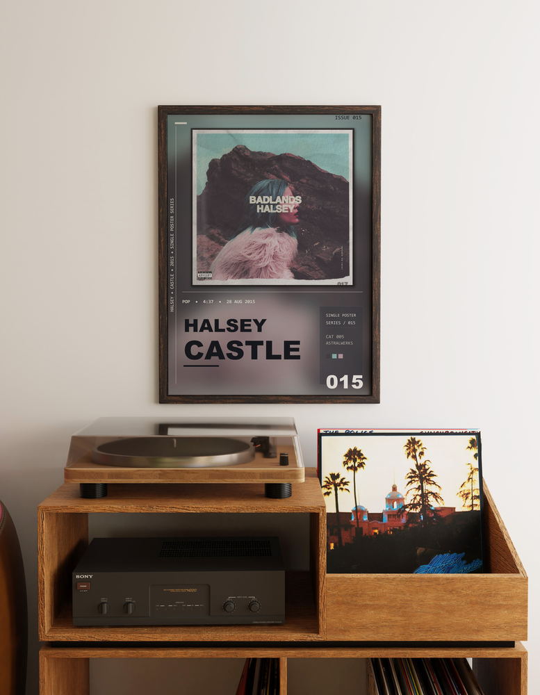 Music poster: Halsey - Castle