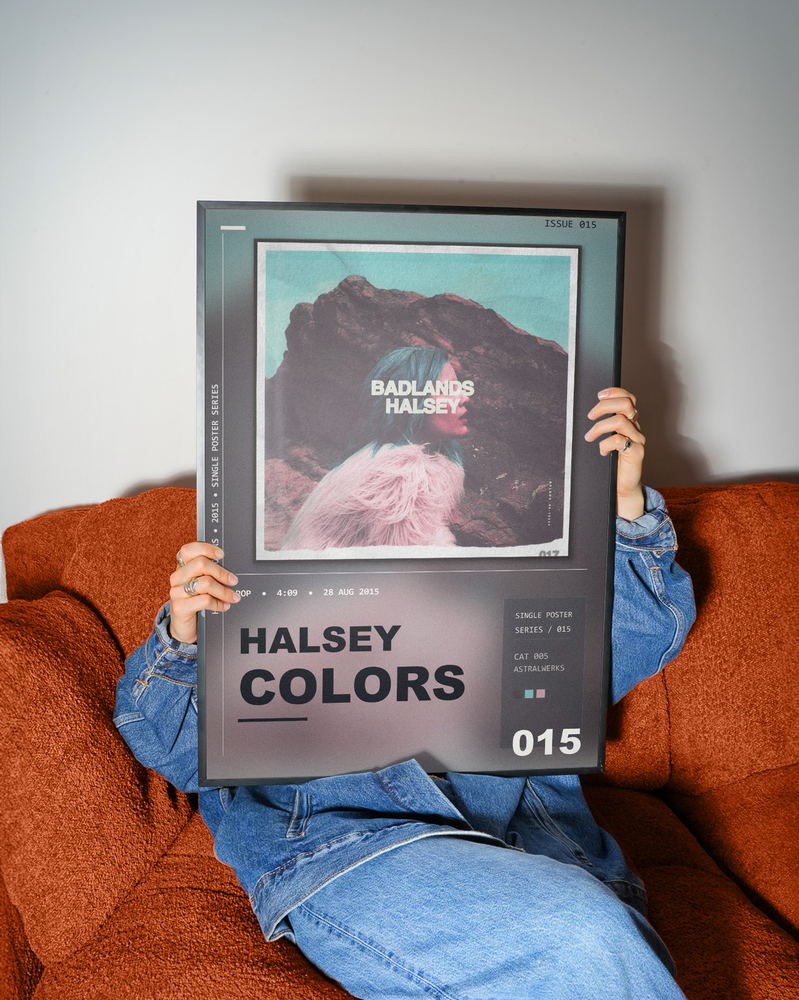 Music poster: Halsey - Colors