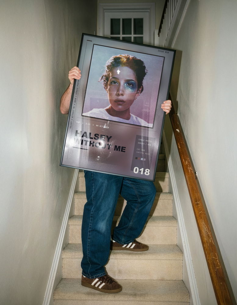 Music poster: Halsey - Without Me
