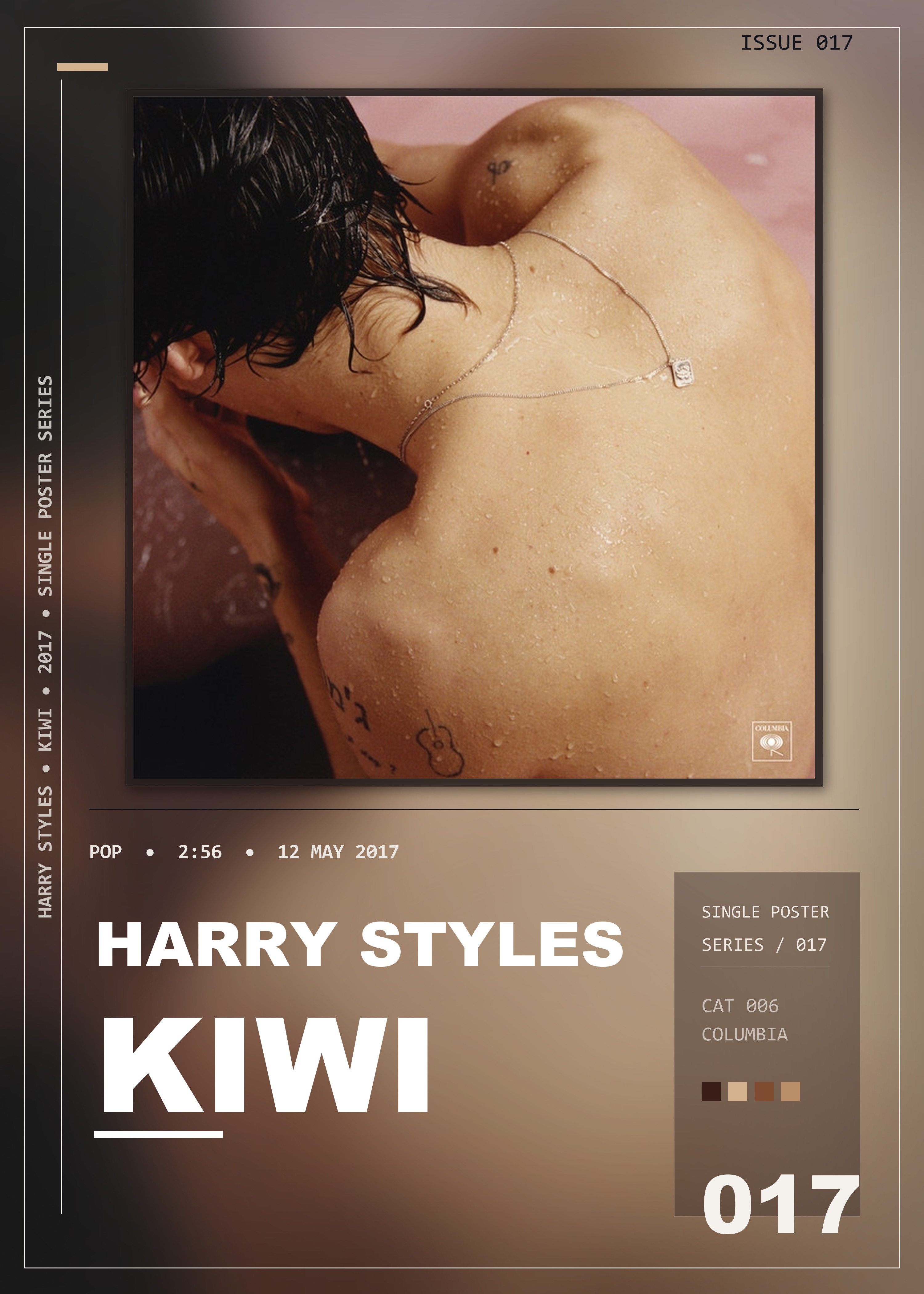 Music poster: Harry Styles - Kiwi