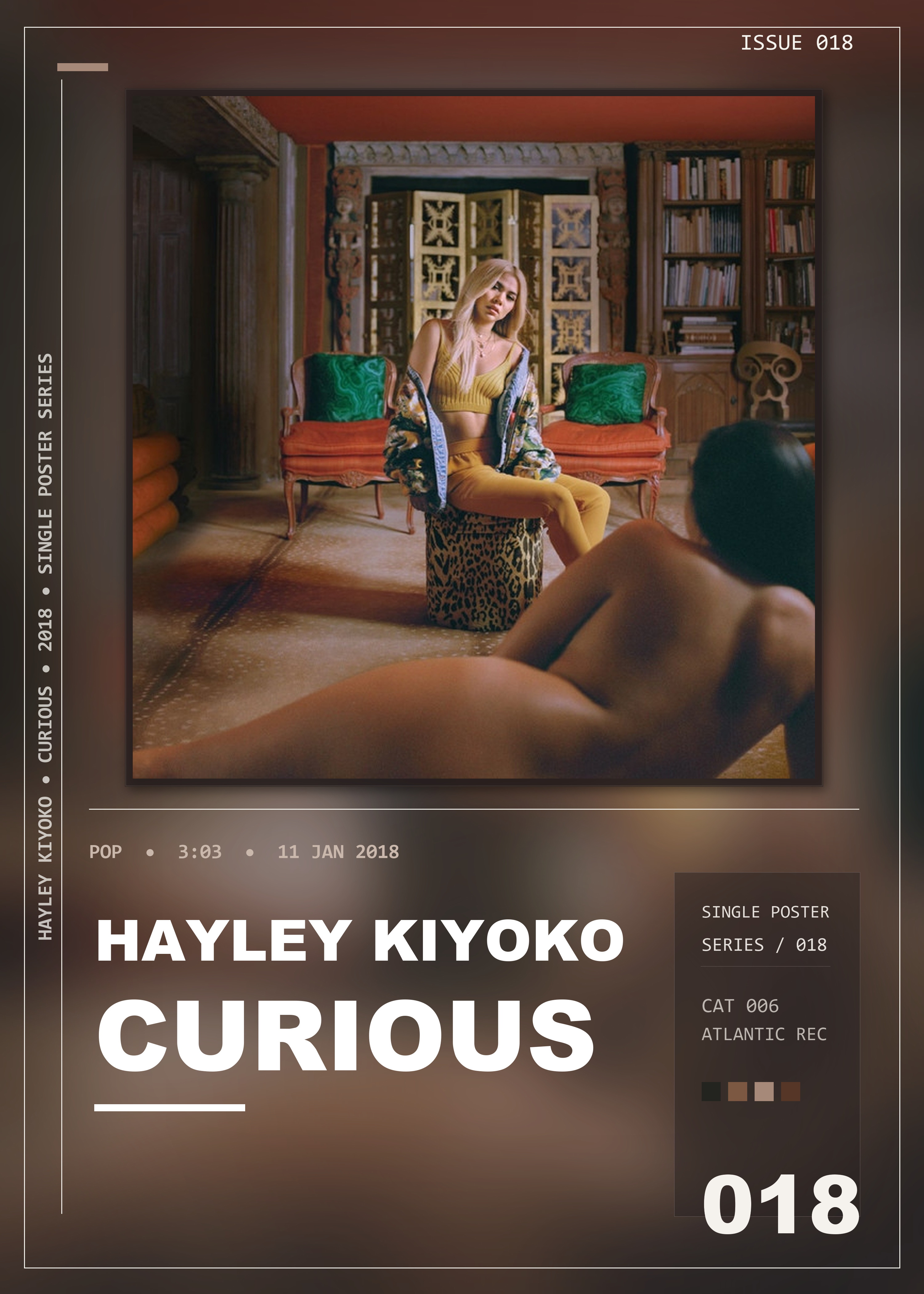 Music poster: Hayley Kiyoko - Curious