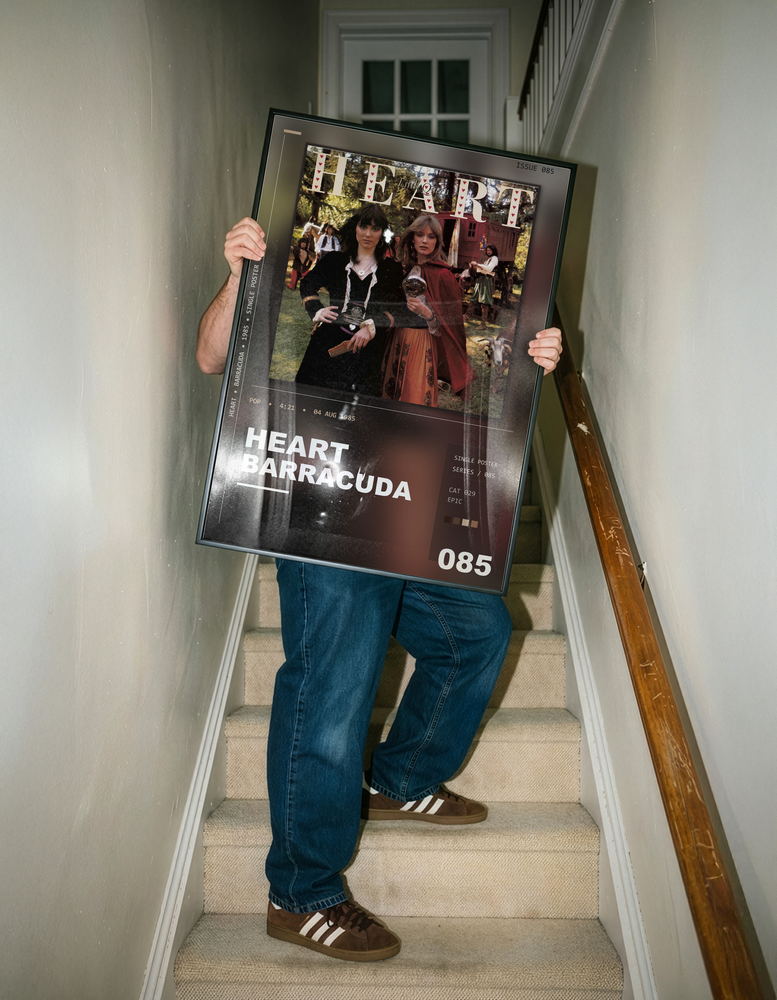 Music poster: Heart - Barracuda