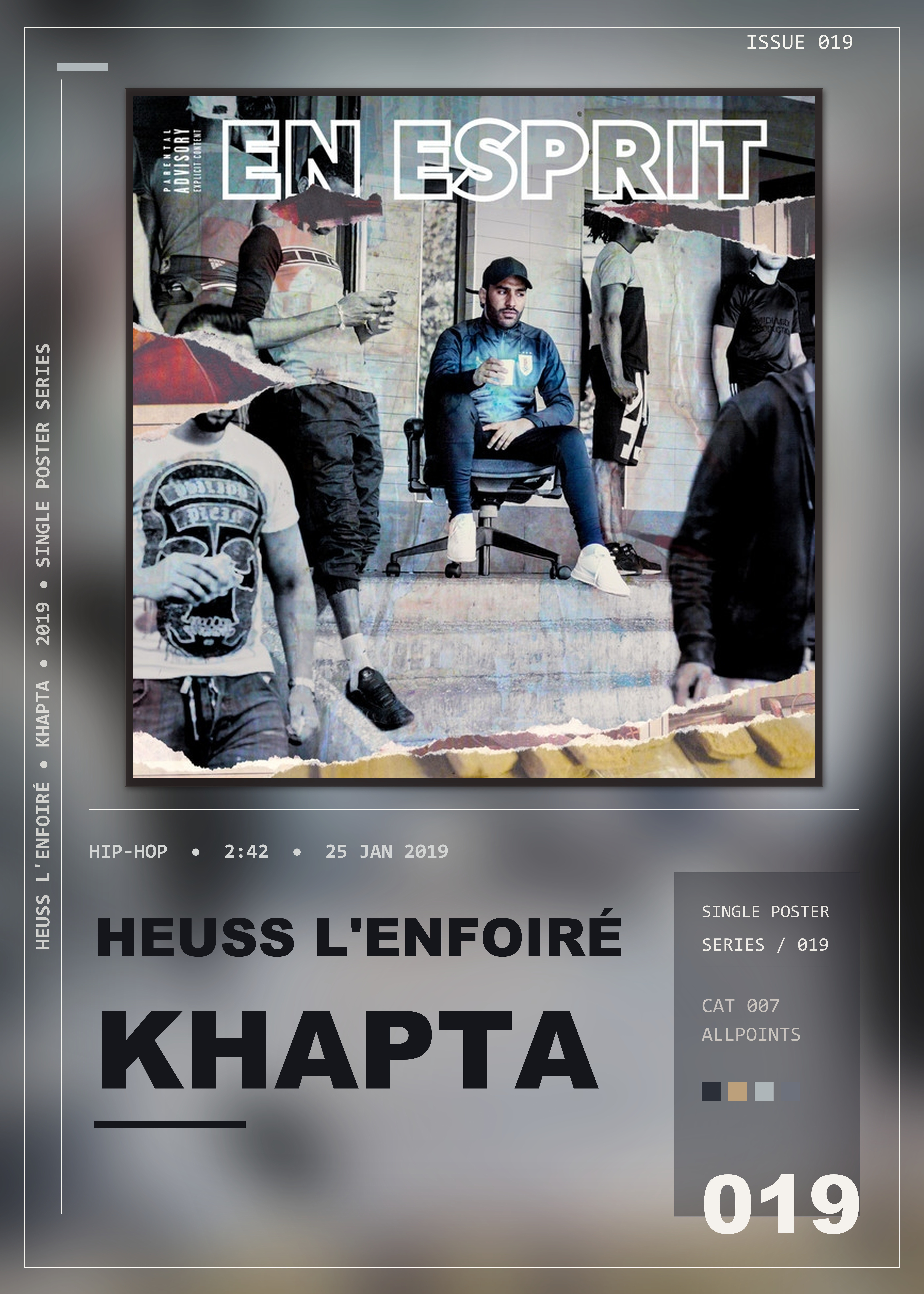 Music poster: Heuss Lenfoiré - Khapta