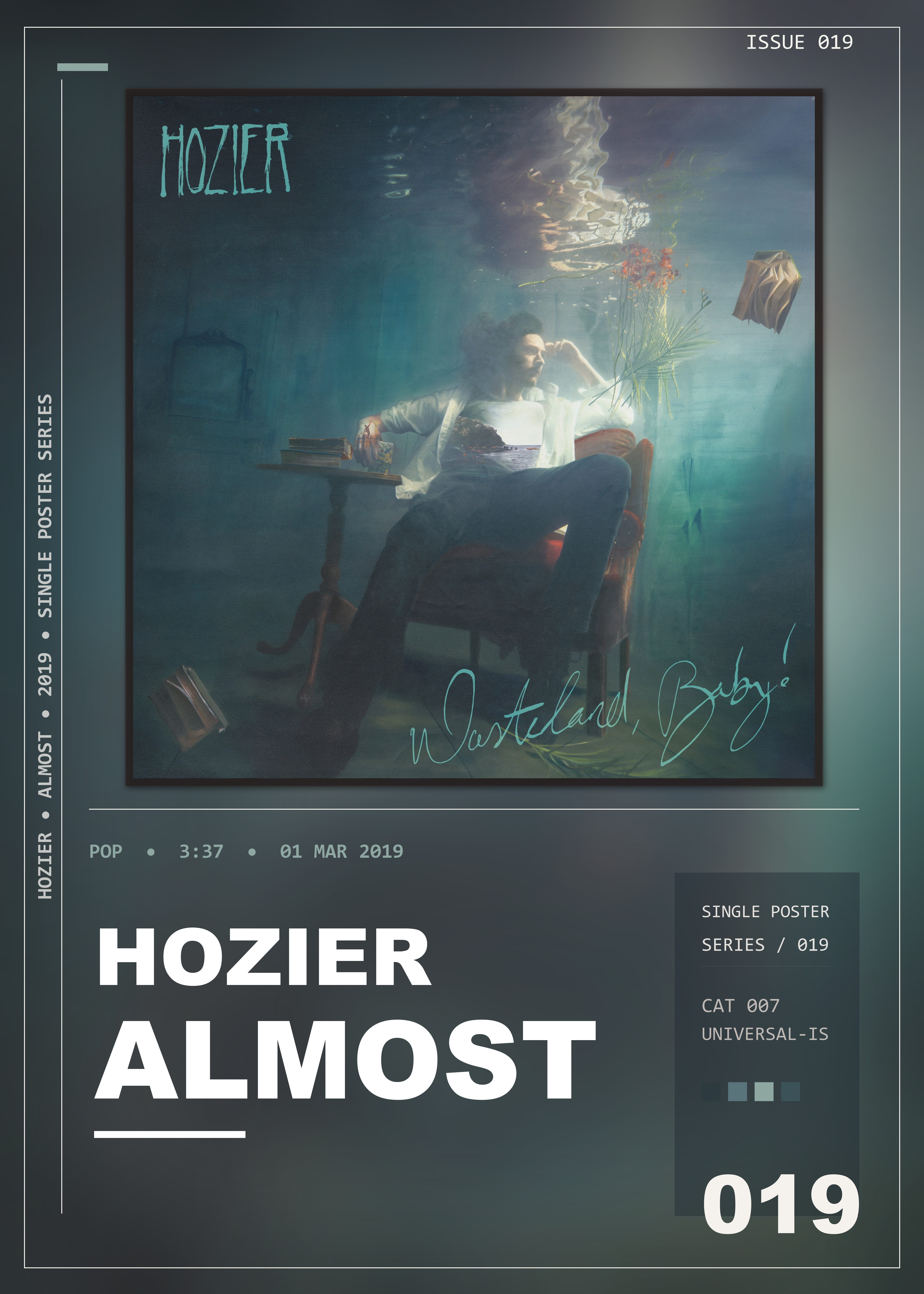 Music poster: Hozier - Almost Sweet Music