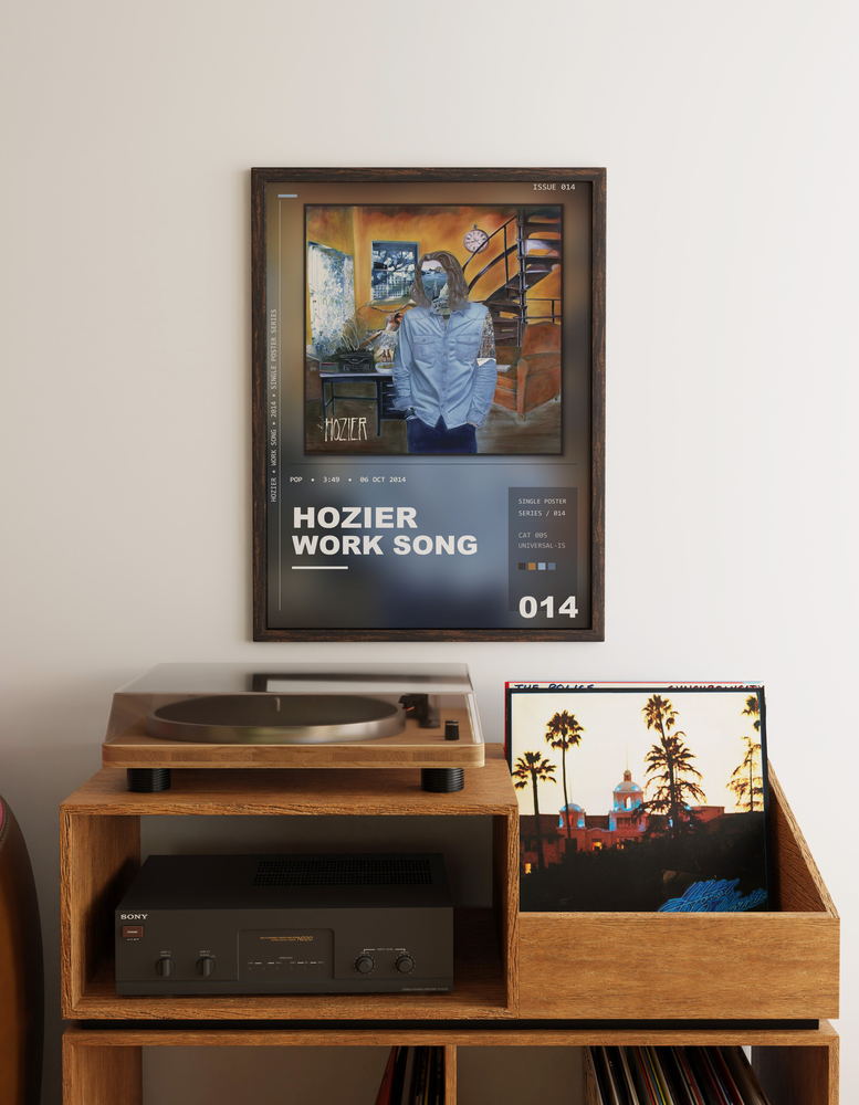 Music poster: Hozier - Work Song
