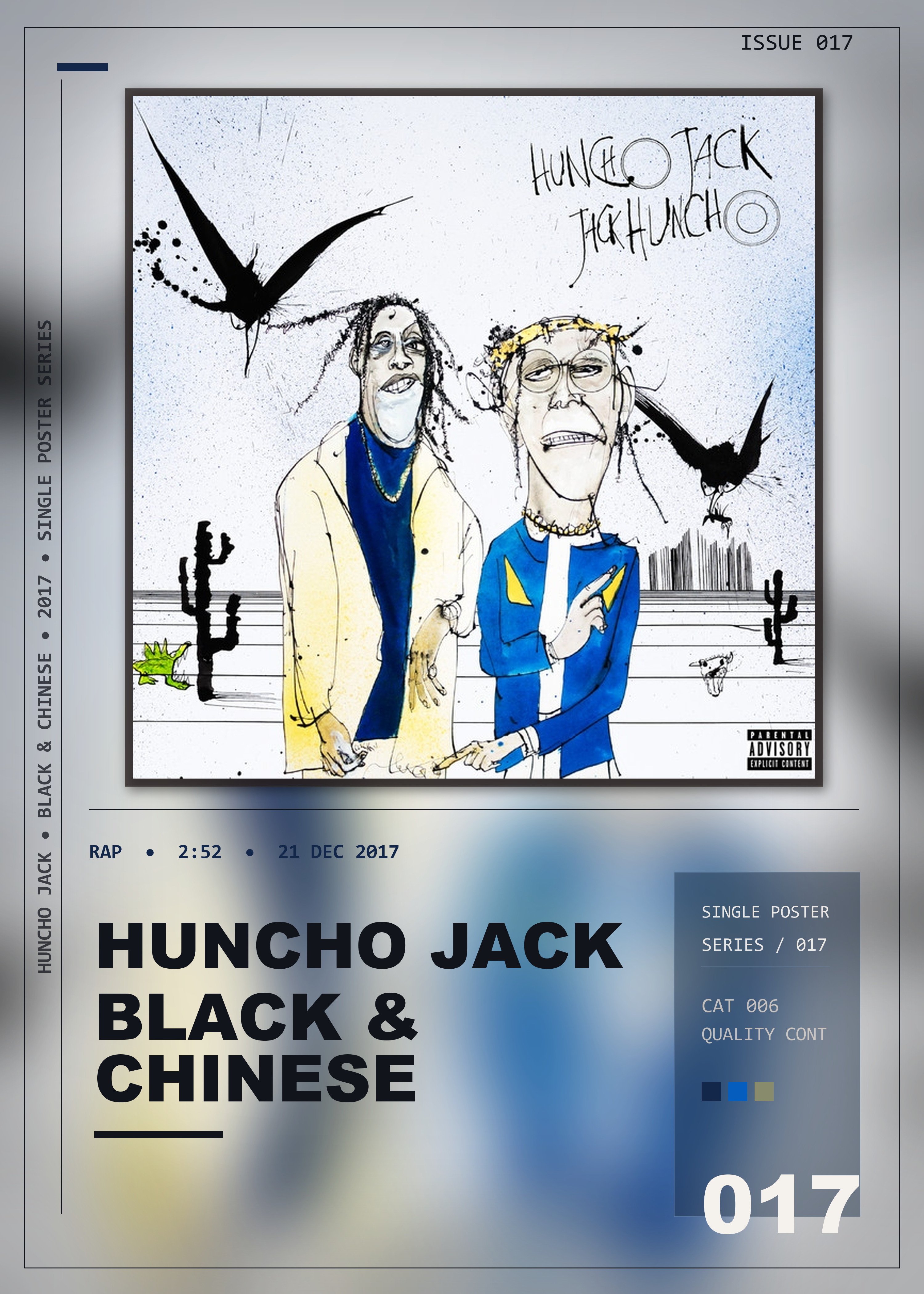 Music poster: Huncho Jack - Black Chinese