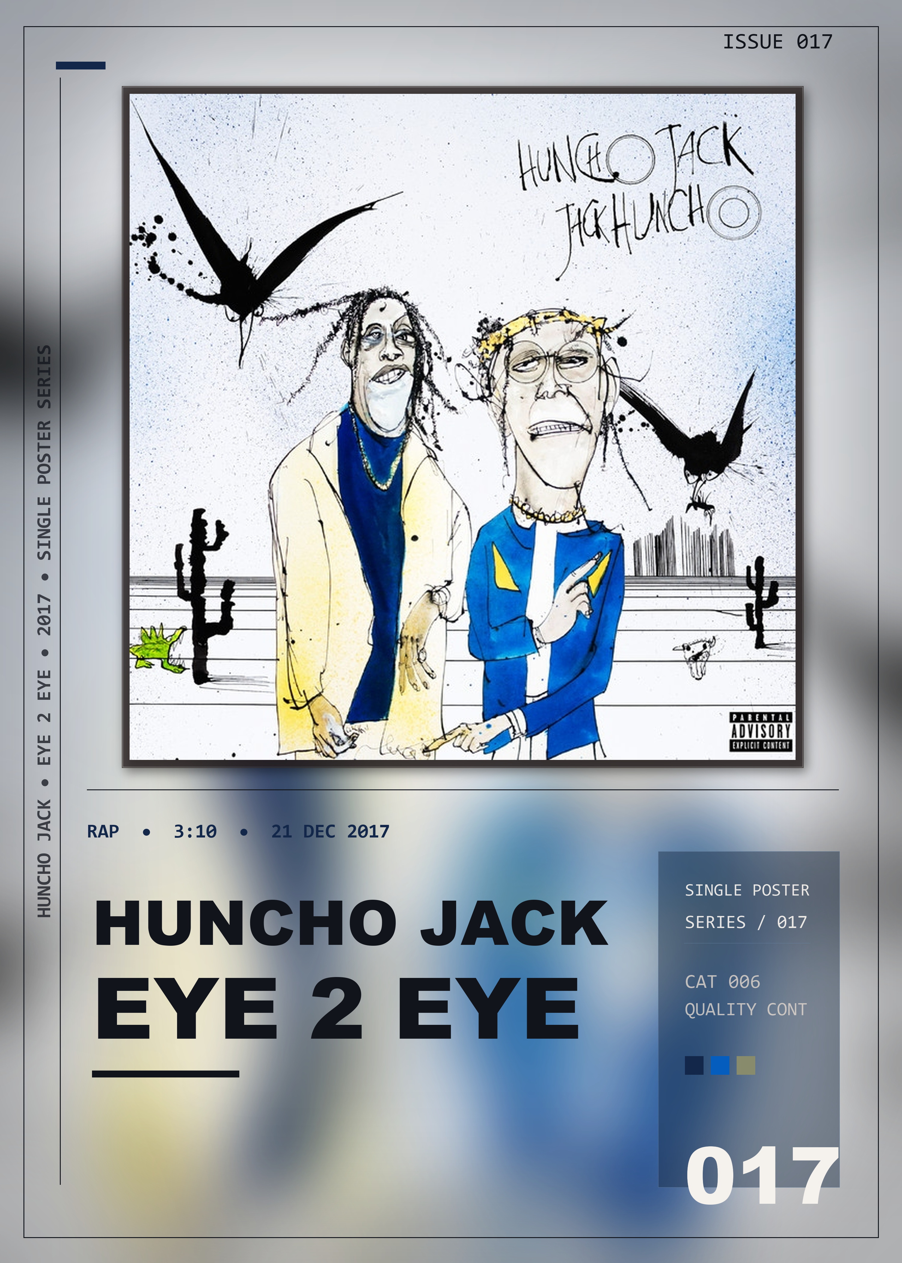 Music poster: Huncho Jack - Eye 2 Eye