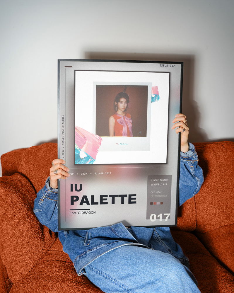 Music poster: IU - Palette Feat G-DRAGON