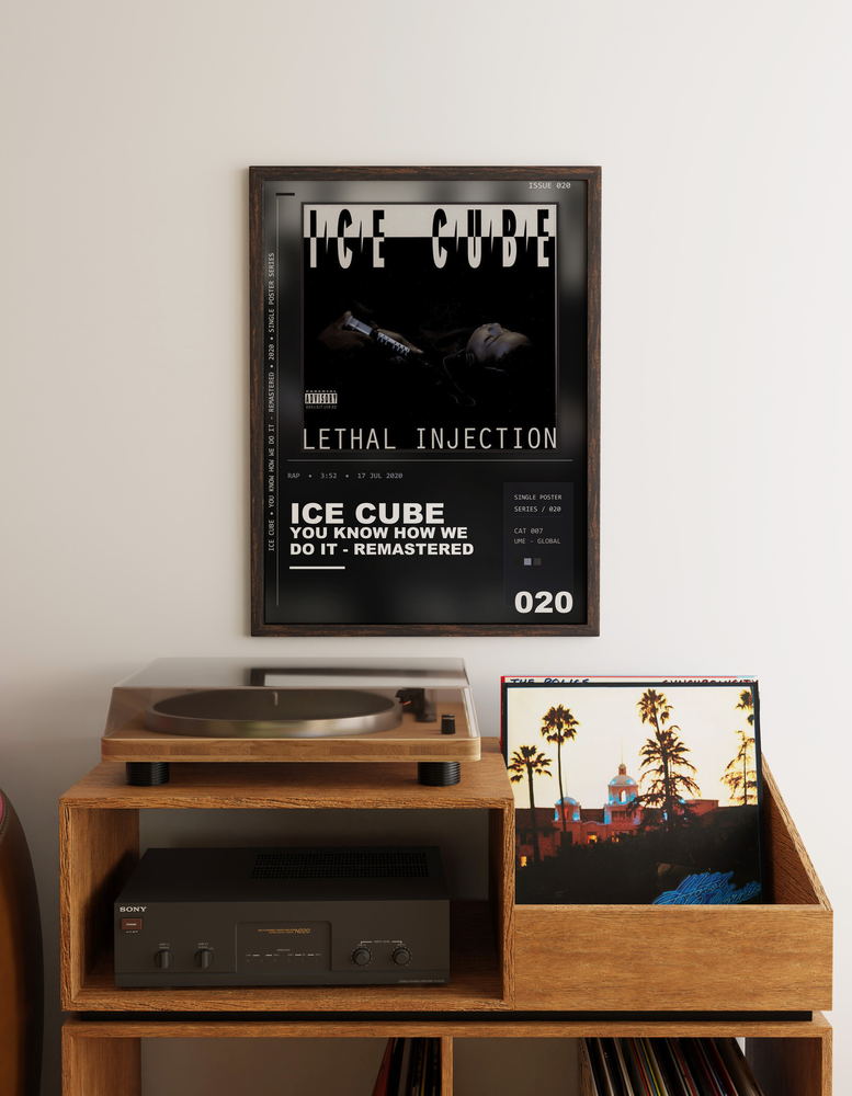 Music poster: Ice Cube - You Know How We Do It - Remastered